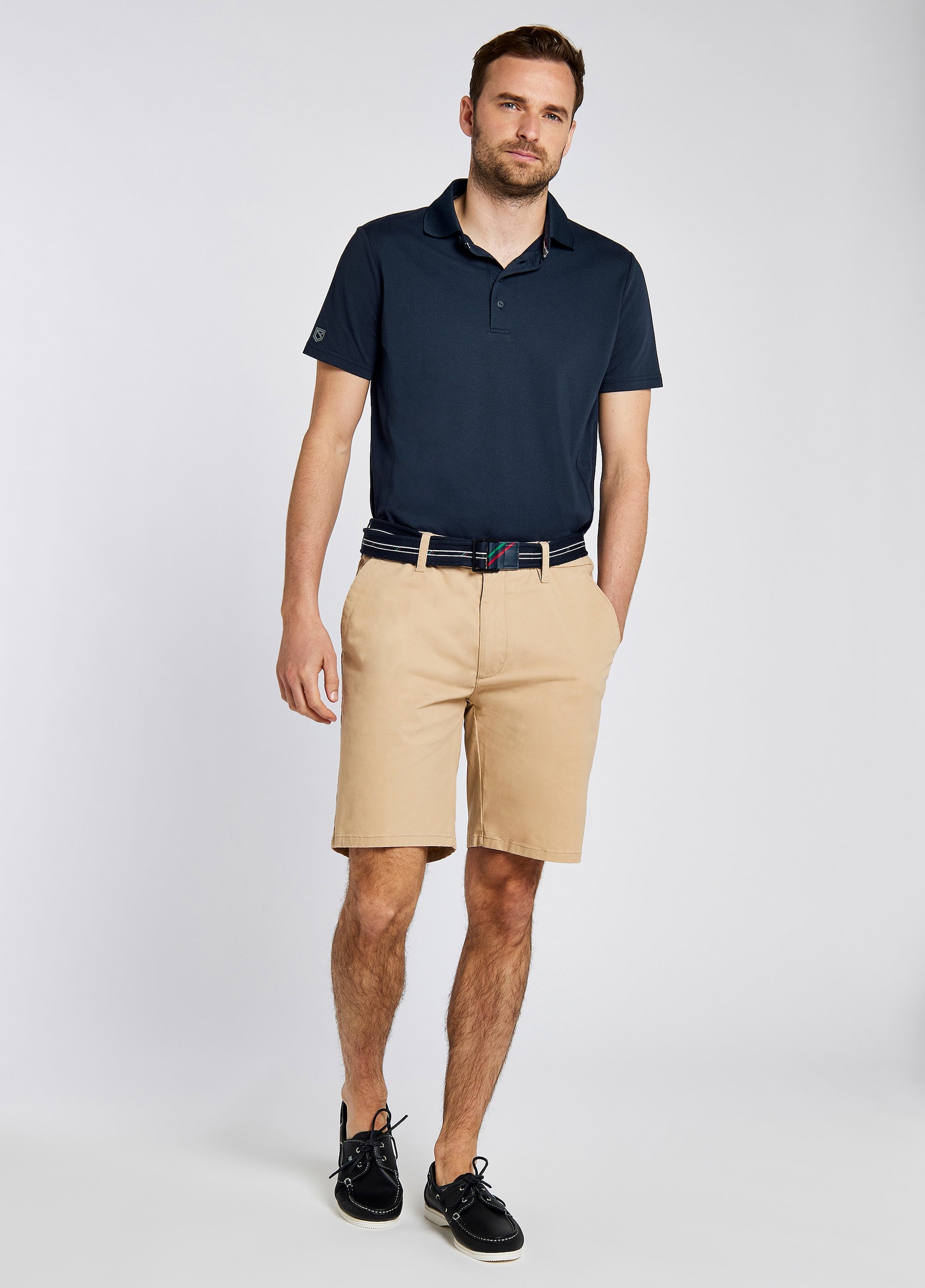 Lugano Mens Chino Shorts - Sand