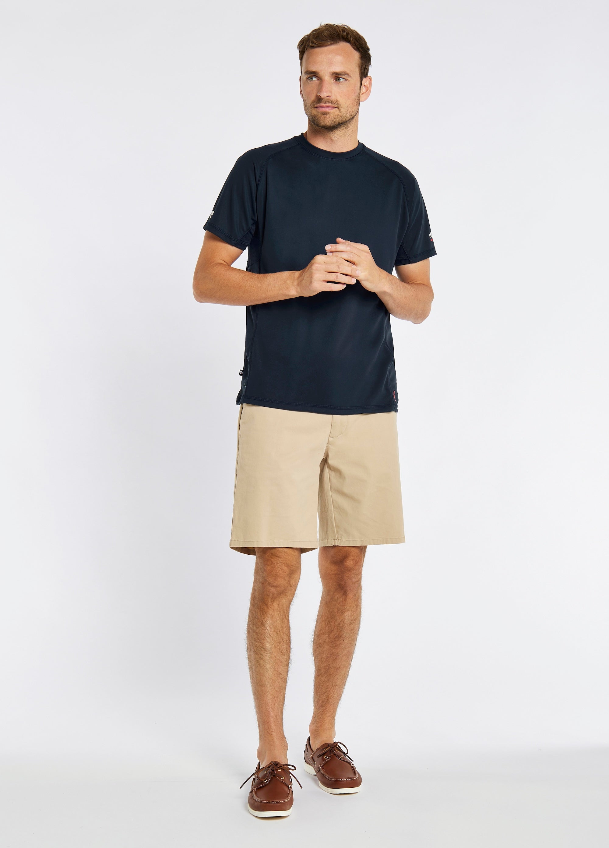 Lugano Mens Chino Shorts - Sand