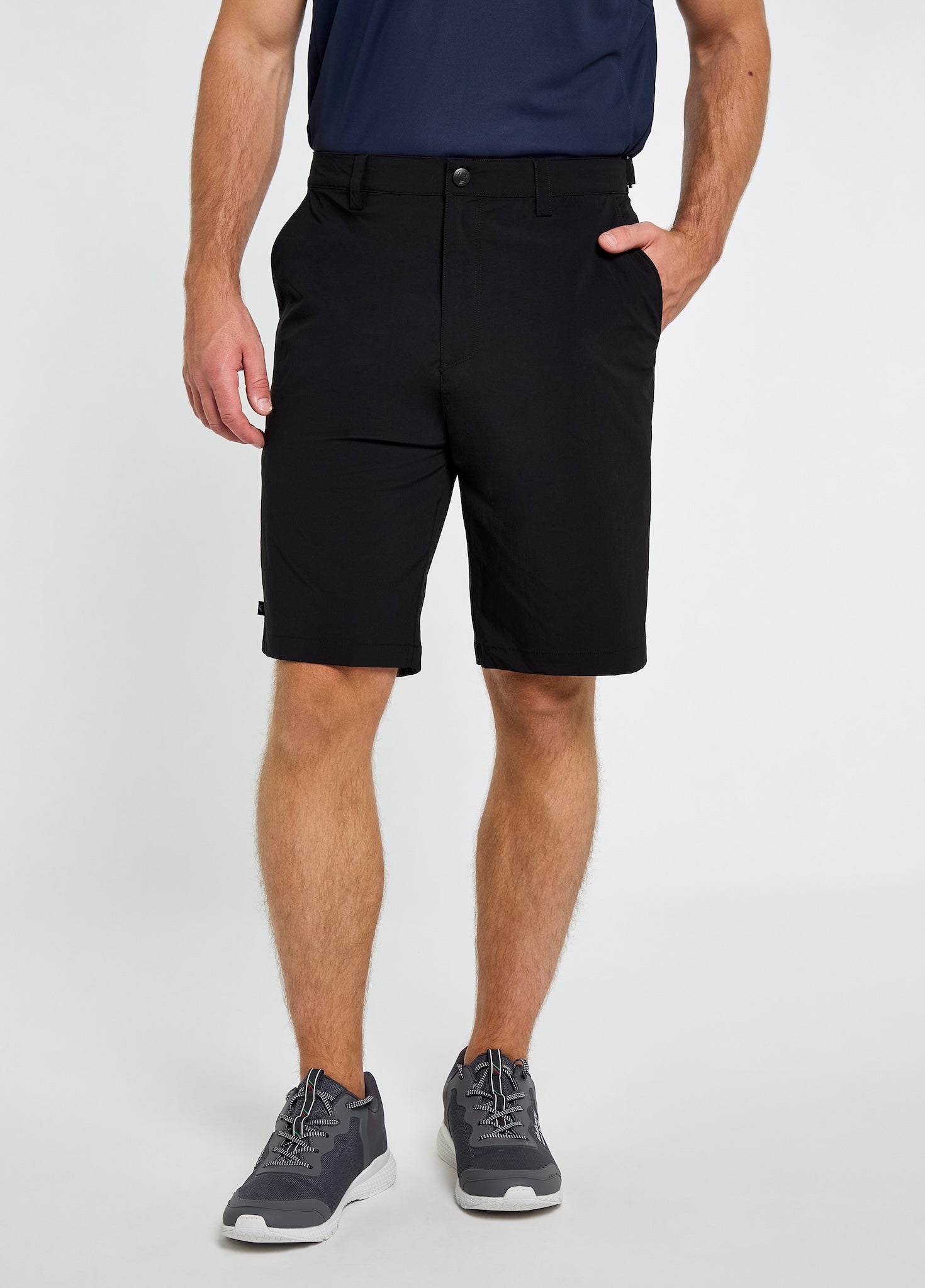 California Mens Crew Shorts - Black