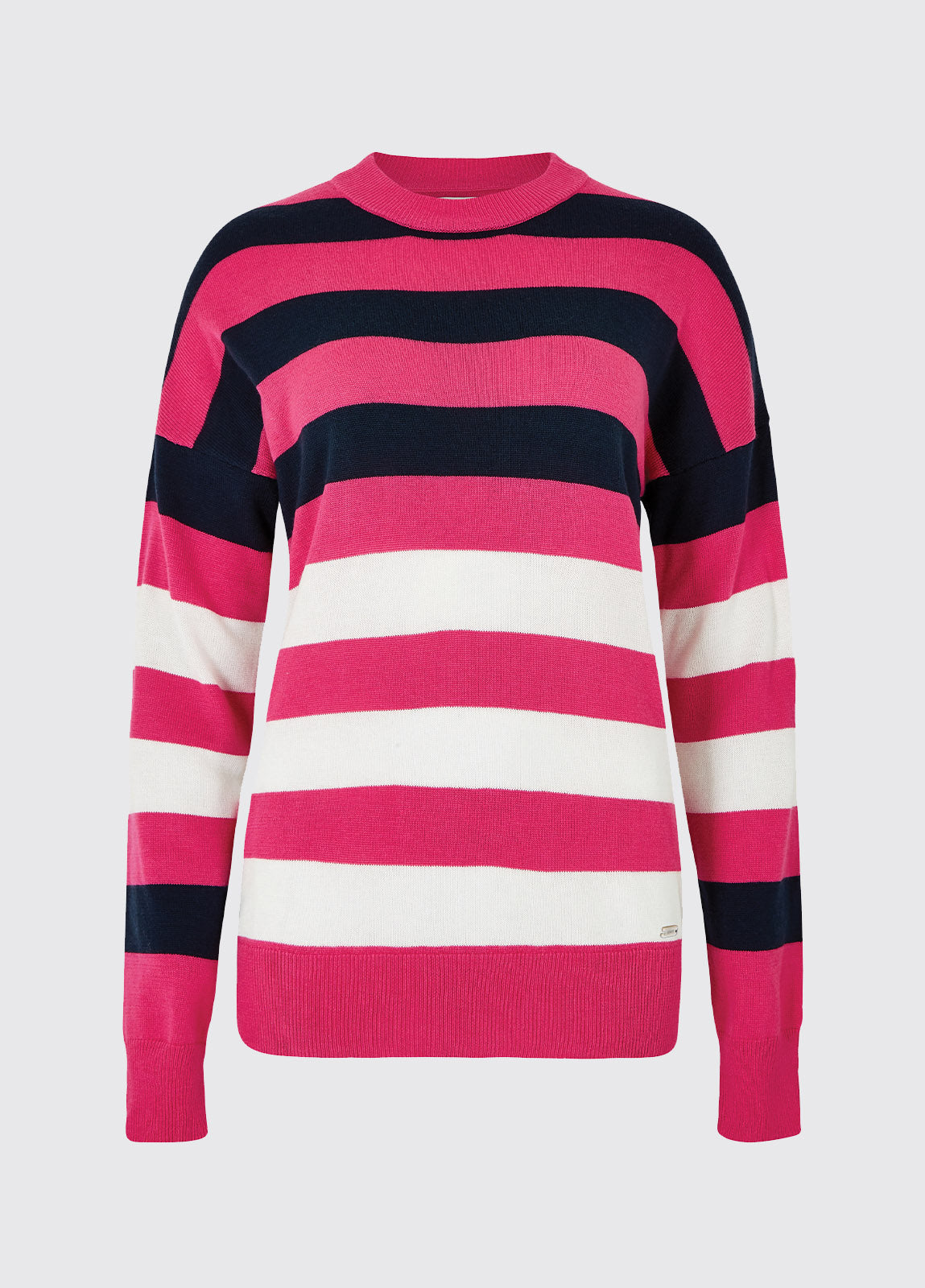 Aranmore Crew Neck Sweater - Cerise