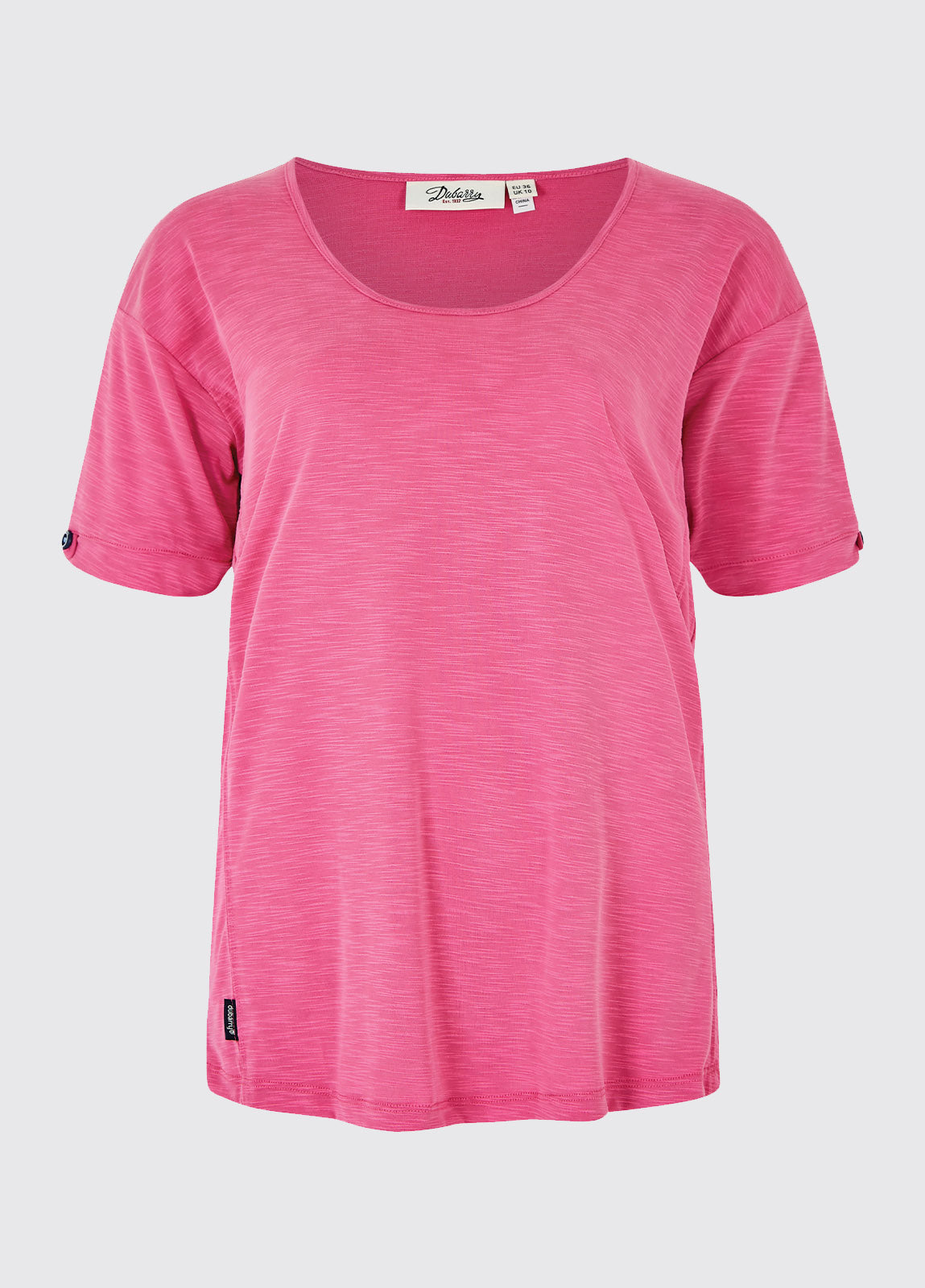 Cloyne Short Sleeved Top - Cerise