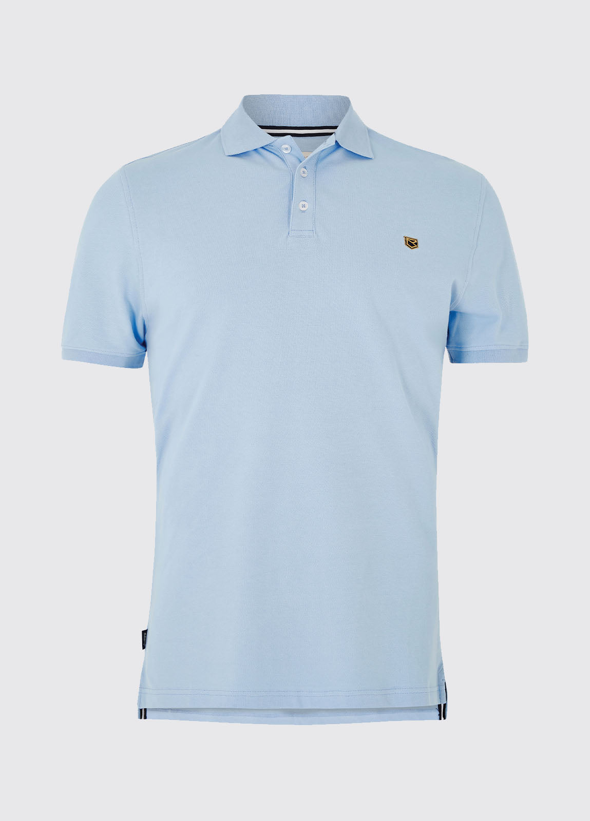 Quinlan 4-way Stretch Polo- Light Sky