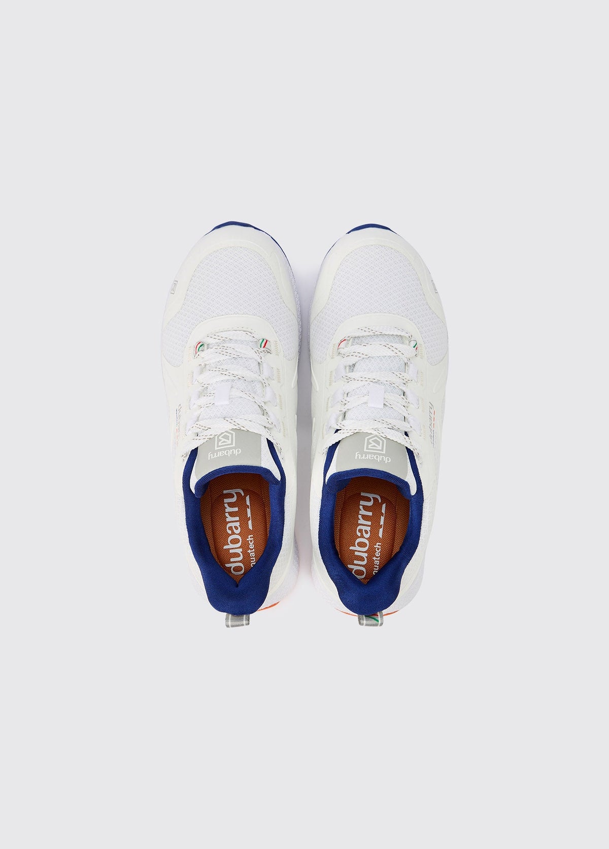 Cowes Waterproof Trainer - White