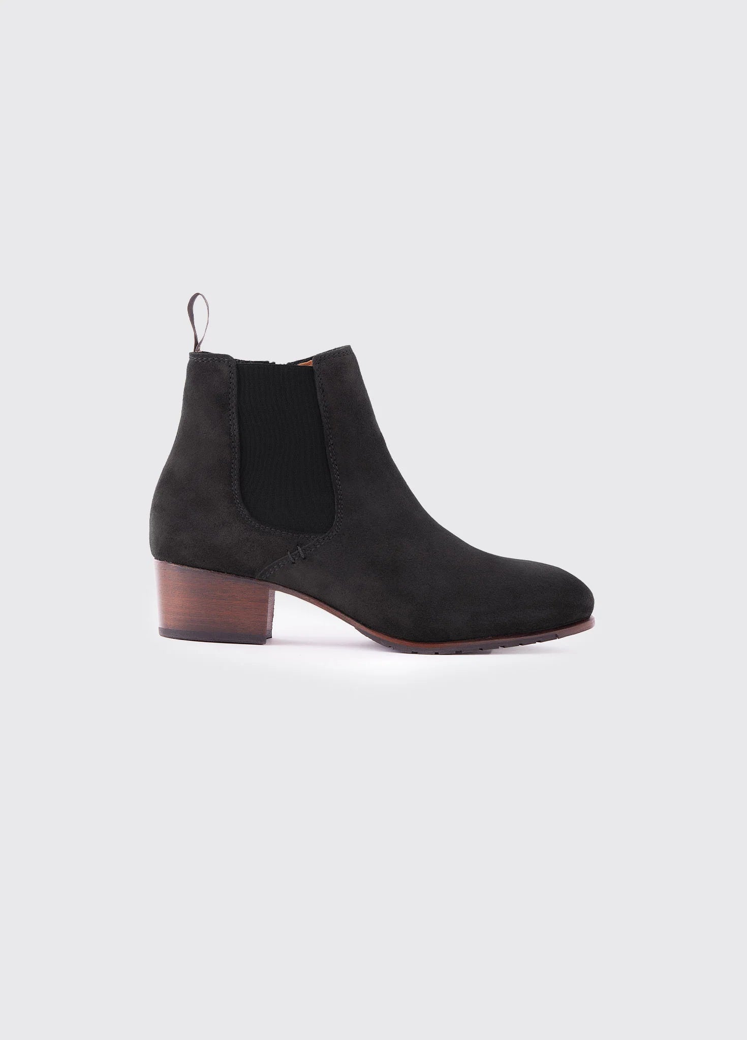 Bray Chelsea Boot - Black Suede