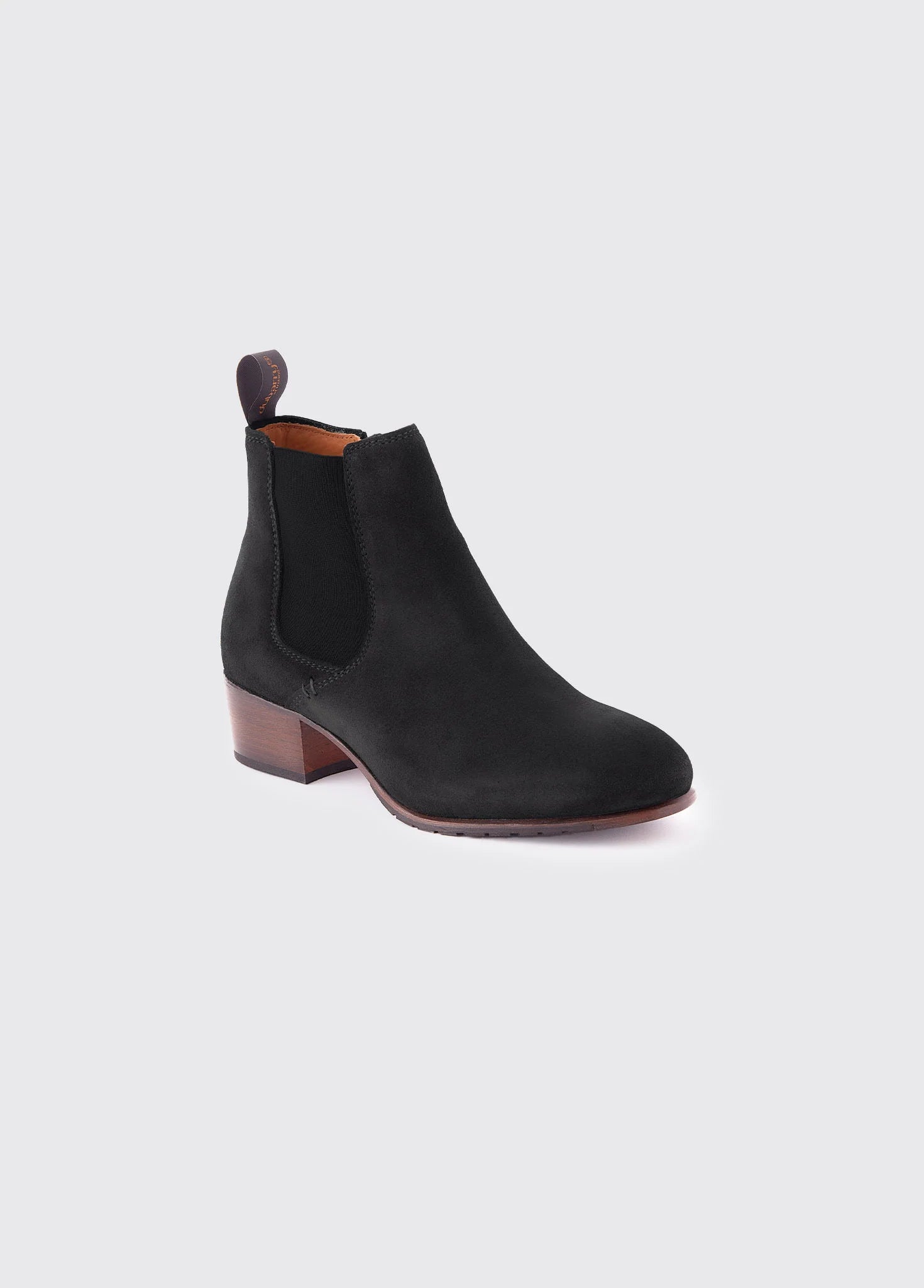 Bray Chelsea Boot - Black Suede