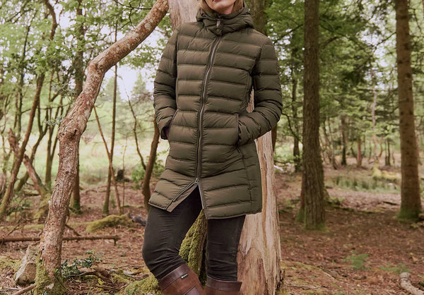 Ballybrophy Quilted Jacket - Olive hover image
