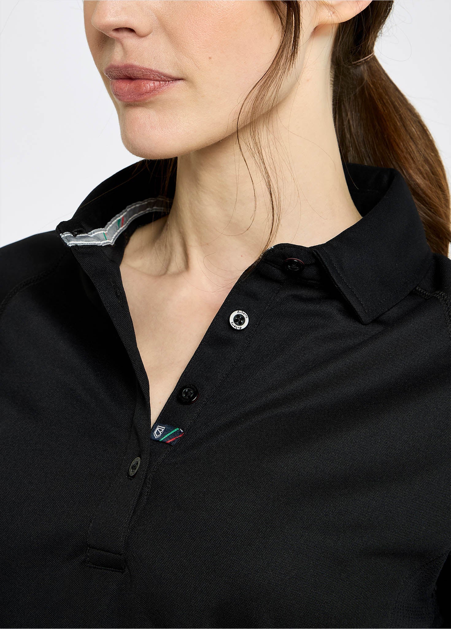 Riviera Women's Technical Polo - Black
