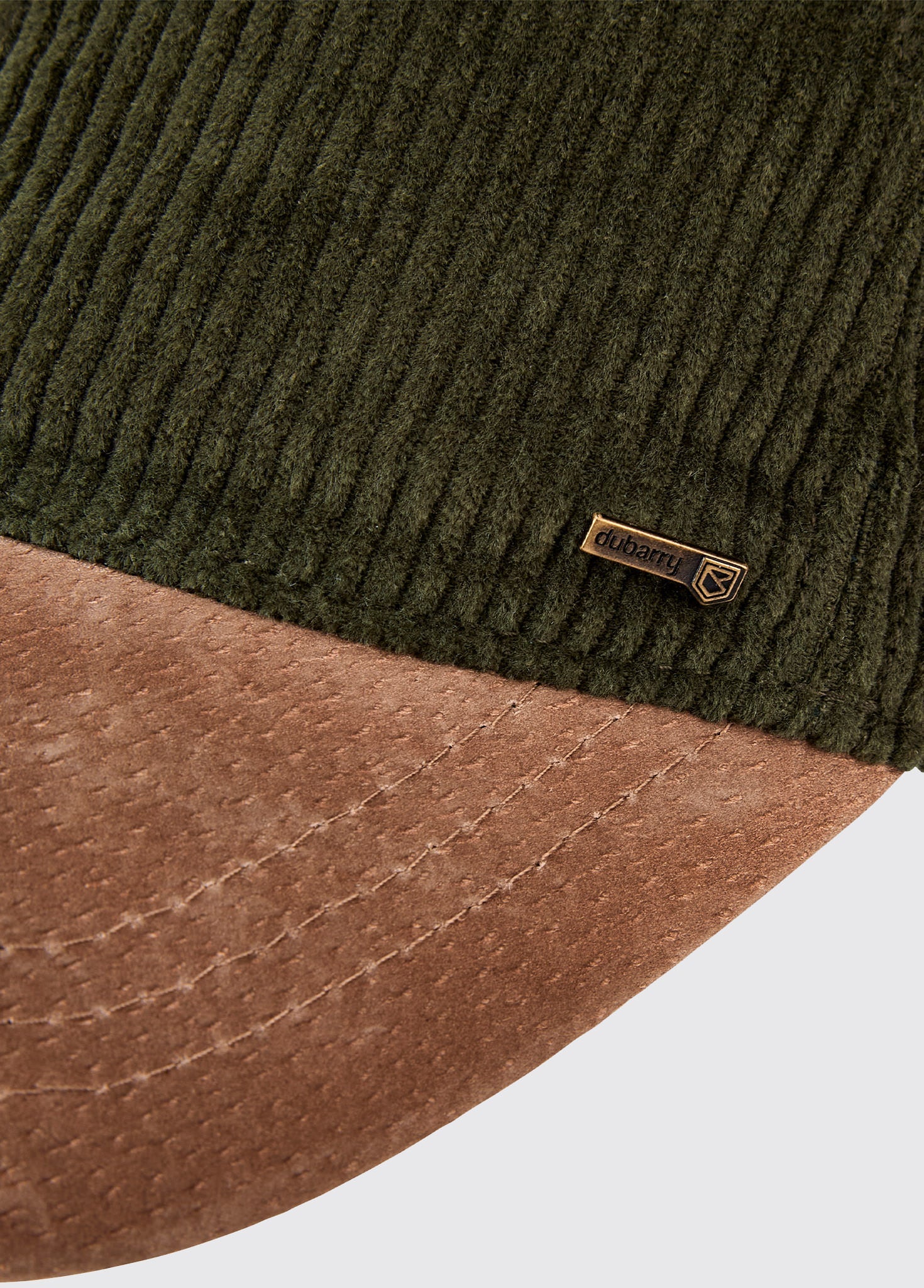 Marino Corduroy baseball Cap - Olive
