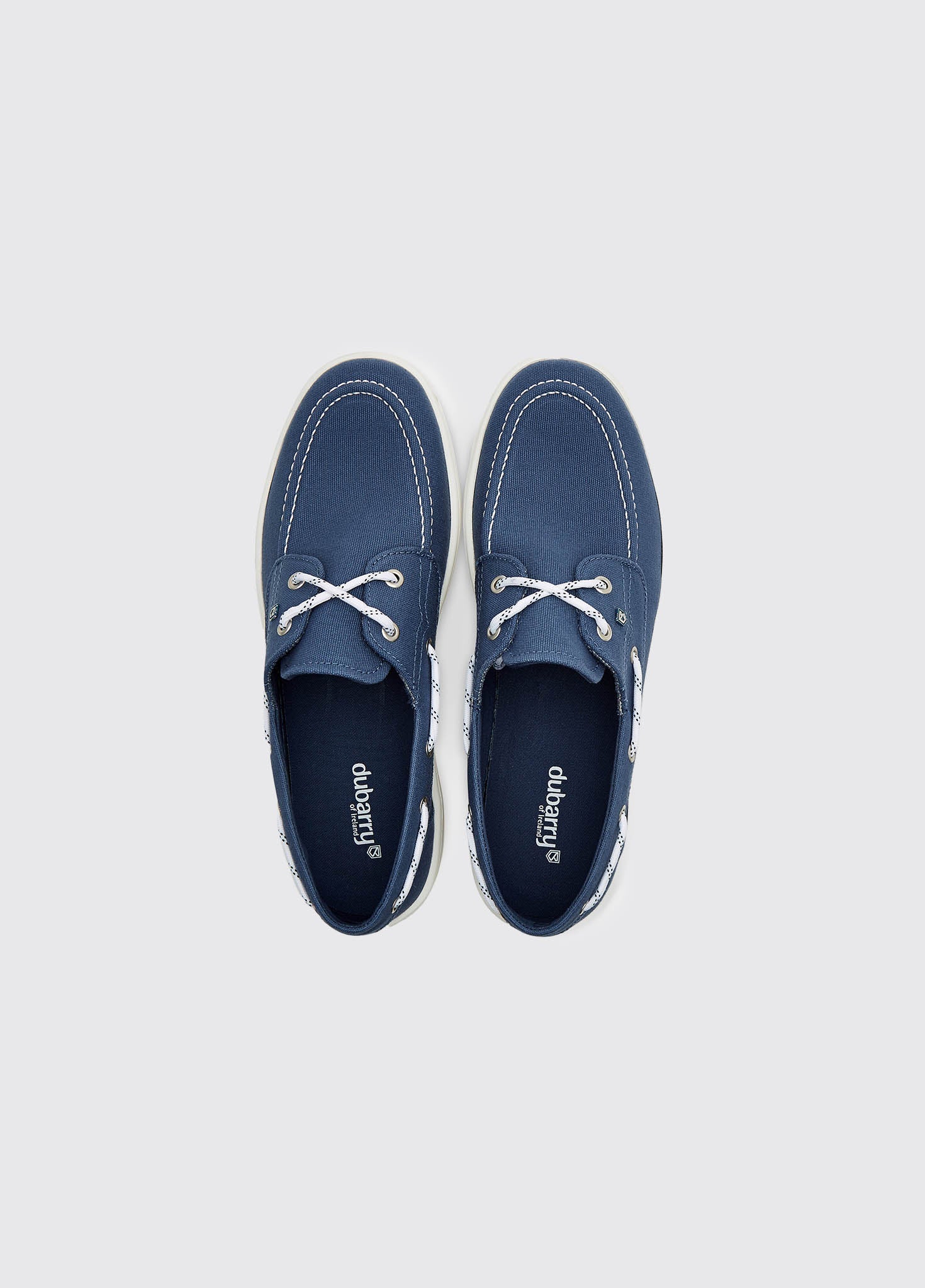 Santorini Canvas Deck Shoe - Denim