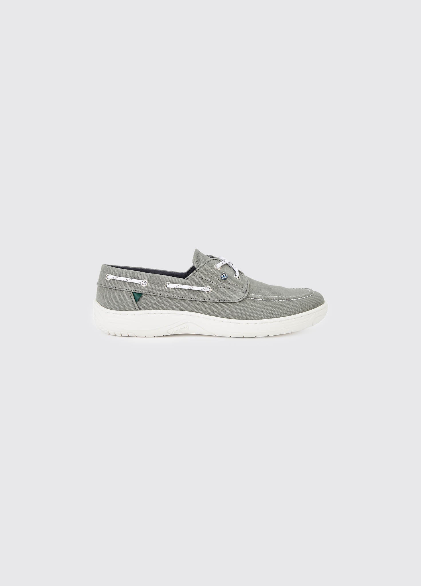Santorini Canvas Deck Shoe - Khaki