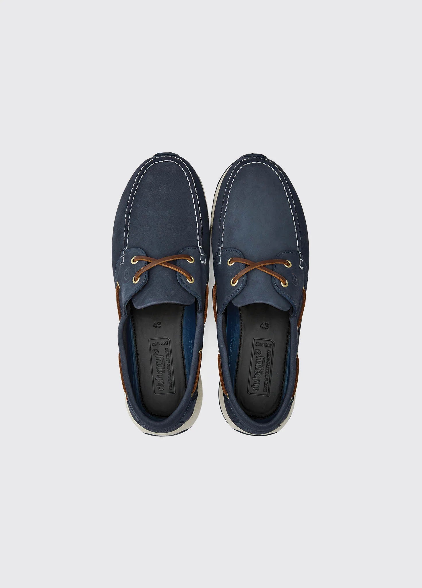 Dungarvan Lightweight Deck Shoe - Denim