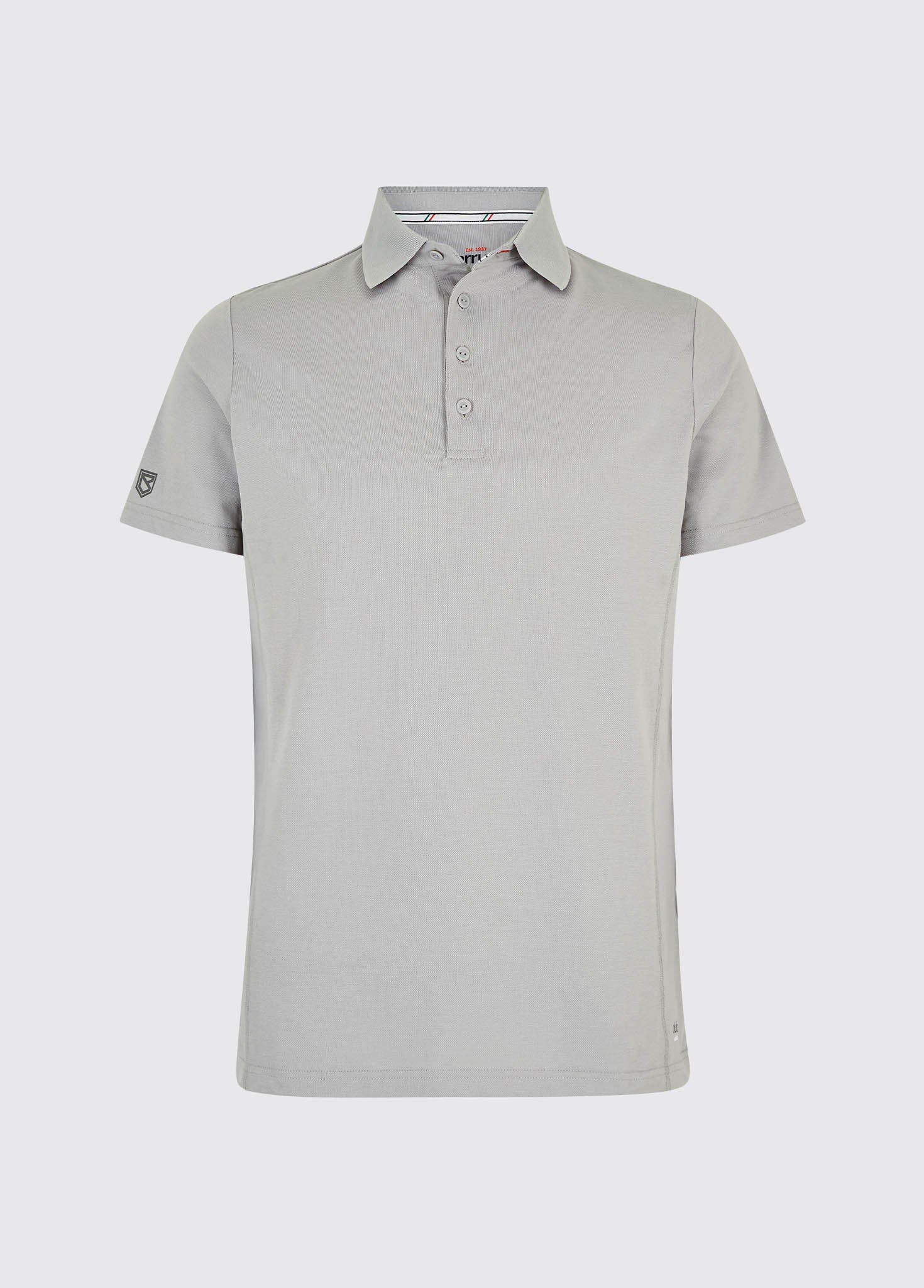 Sorrento Unisex Short-sleeved Polo - Platinum