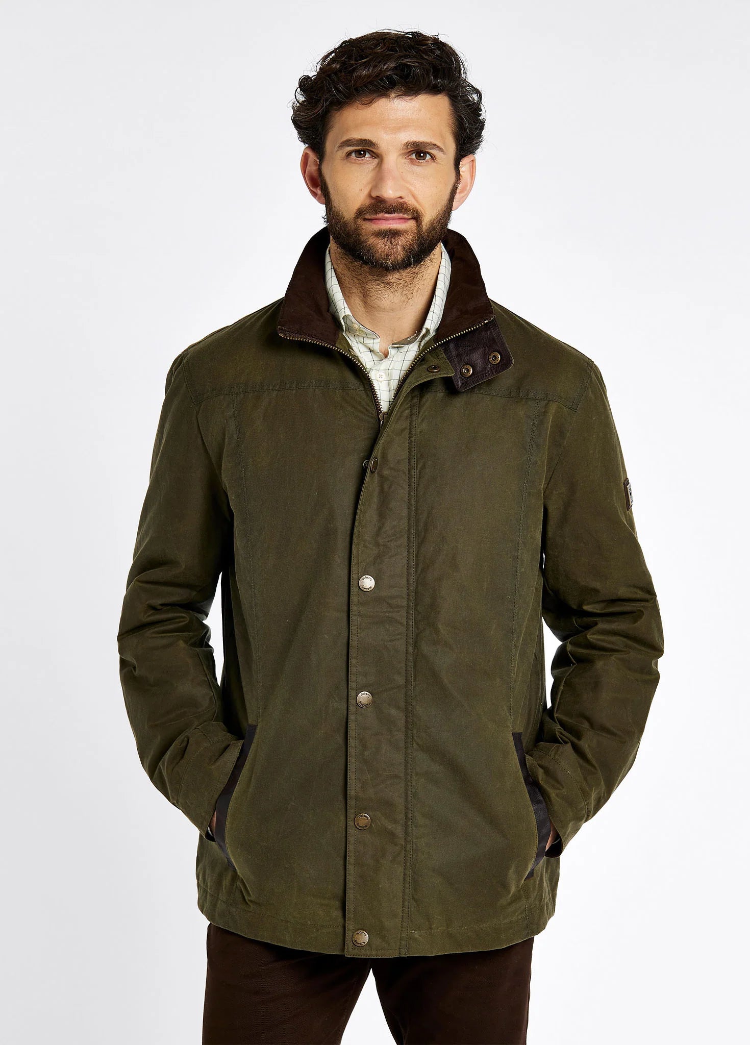 Carrickfergus Waxed Jacket - Fennel