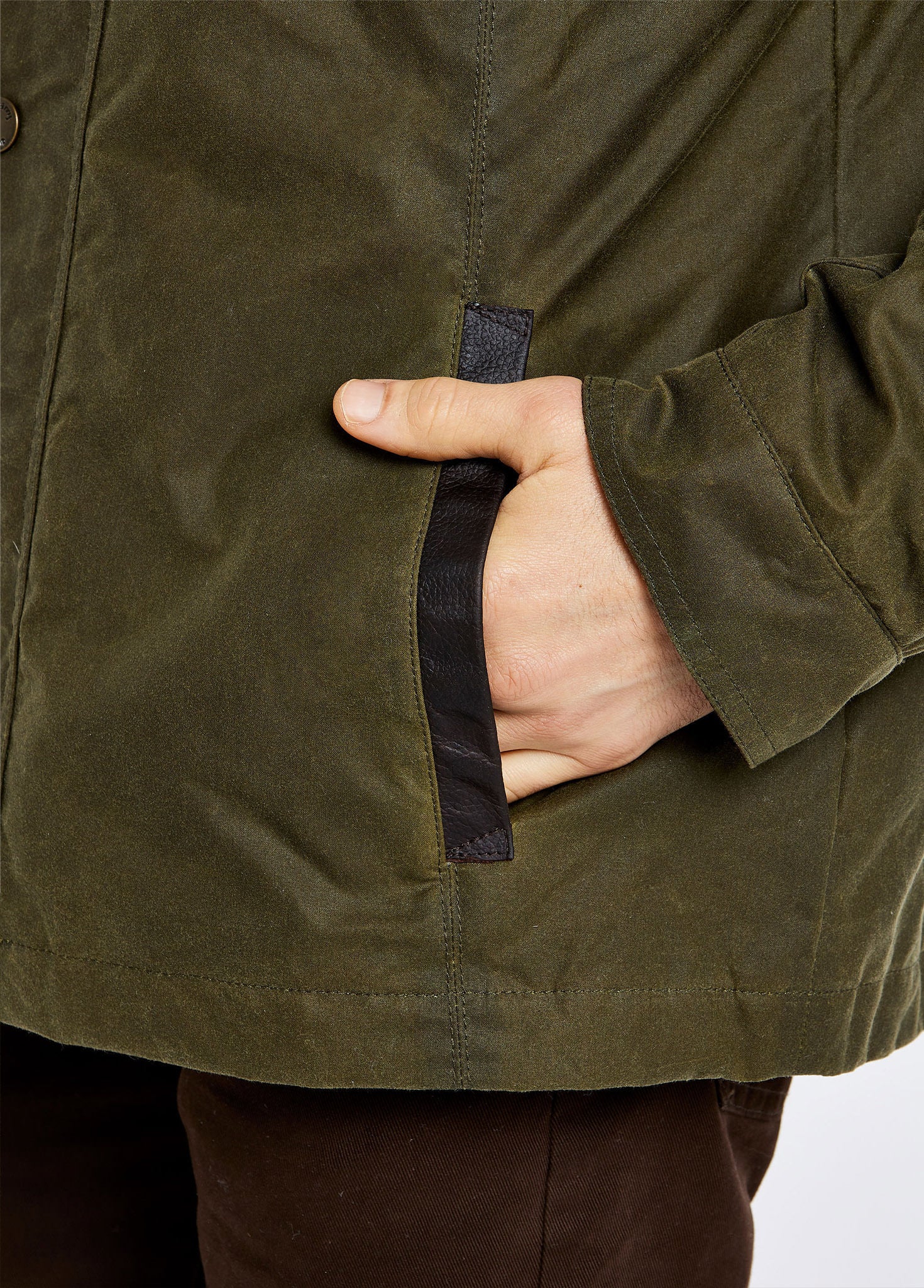 Carrickfergus Waxed Jacket - Fennel