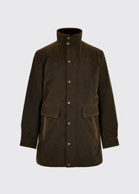 Chalkhill Men's Long Wax Jacket - Olive