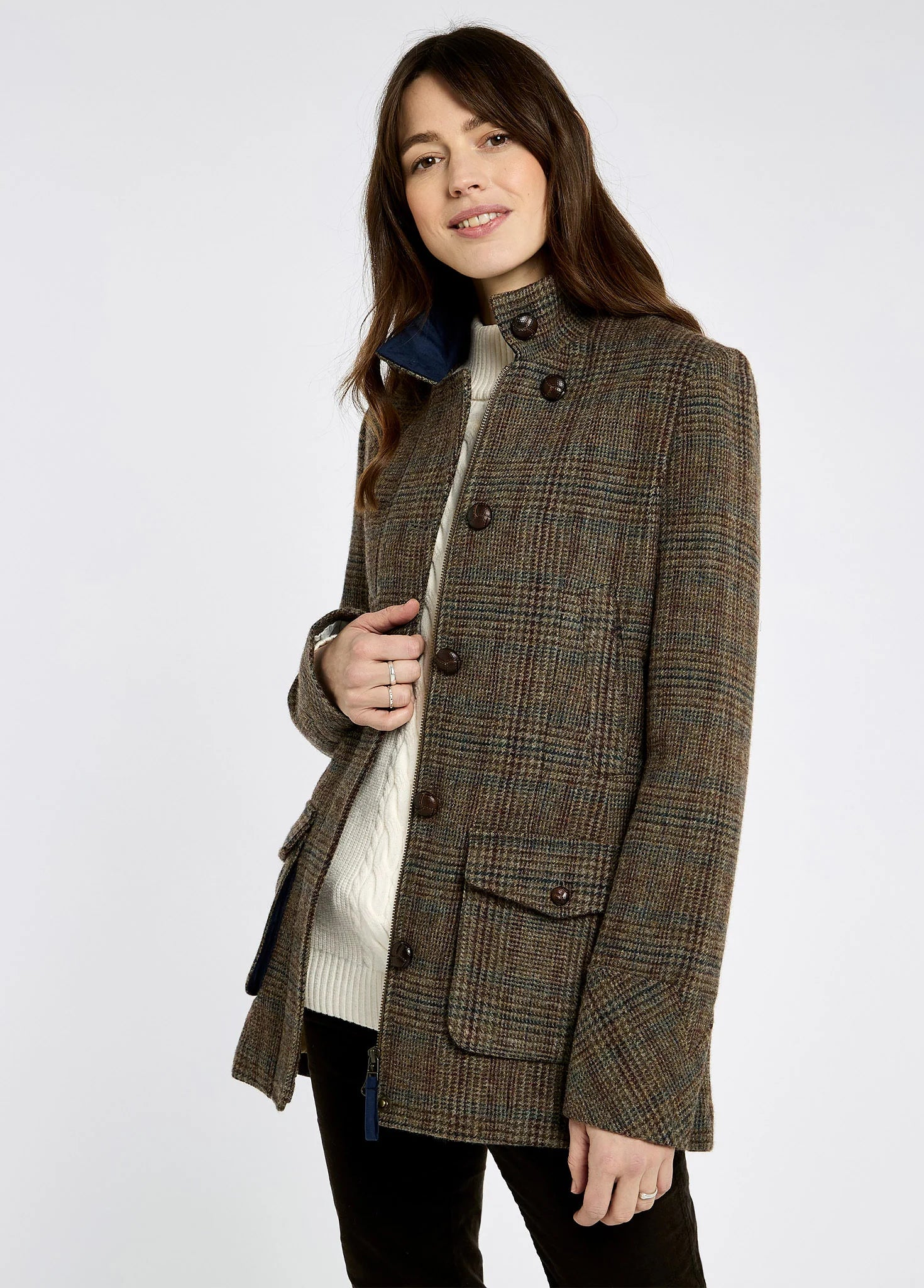 Willow Women's tweed utility jacket - Kelty Glen
