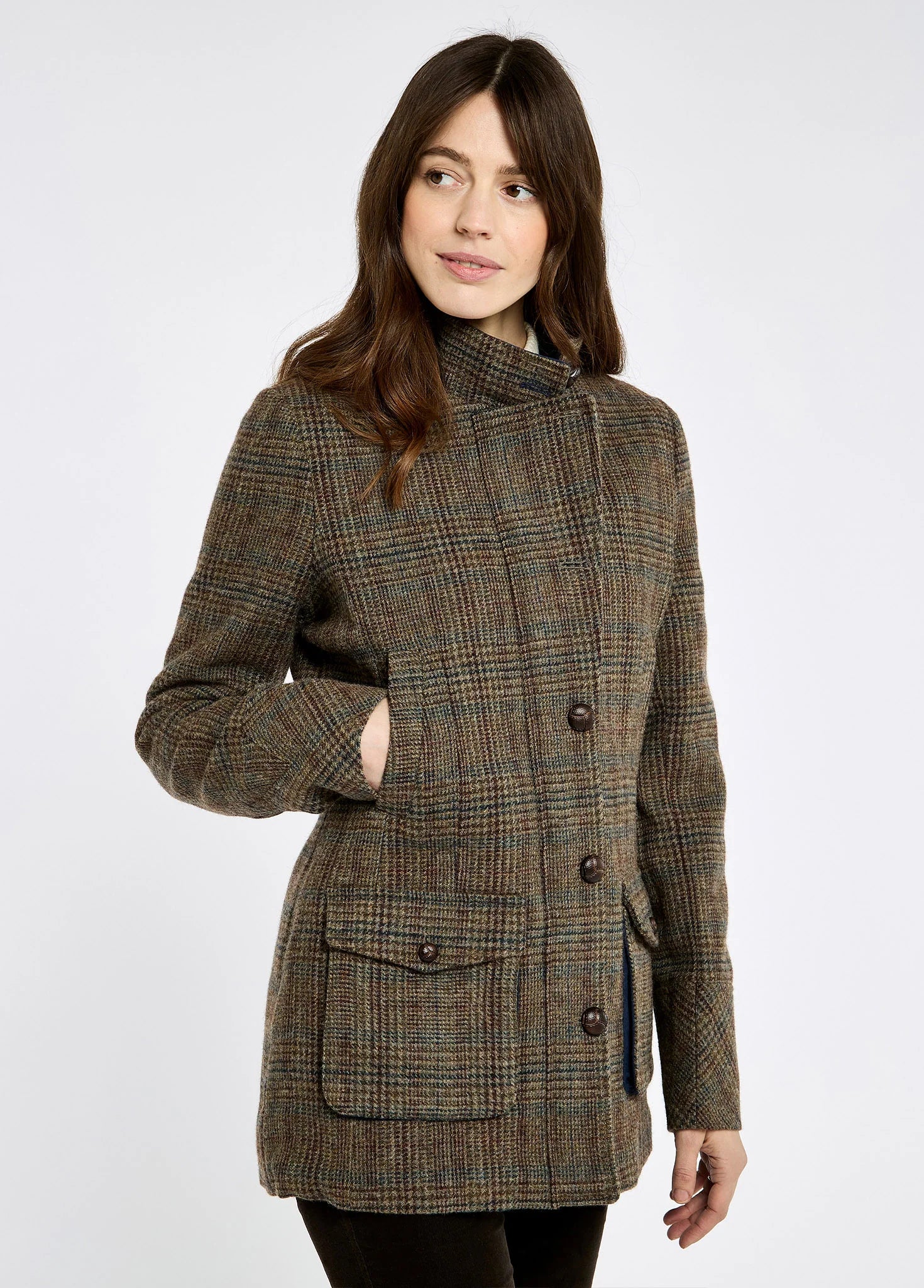 Willow Women's tweed utility jacket - Kelty Glen