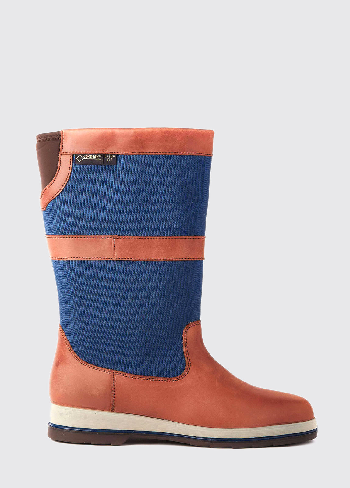 Shamrock ExtraFit™ Sailing Boot - Navy/Brown