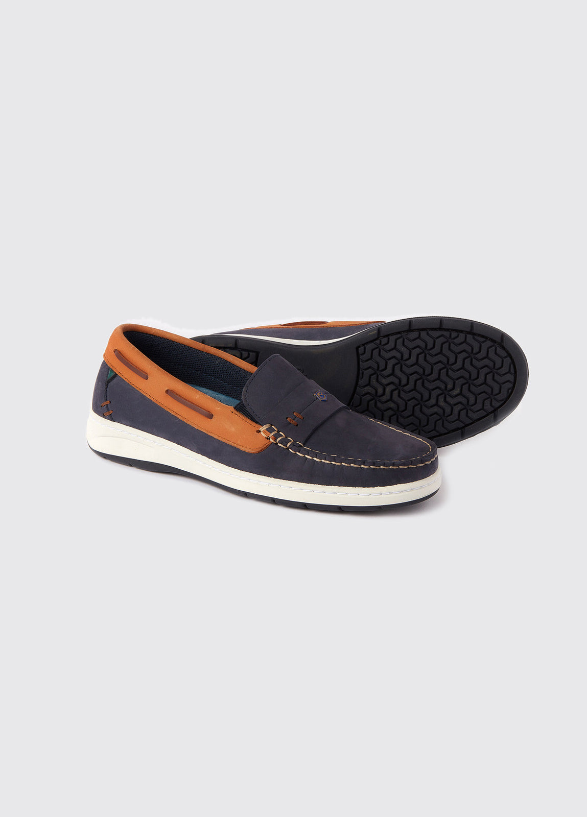 Havana Deck shoes - Denim/Tan