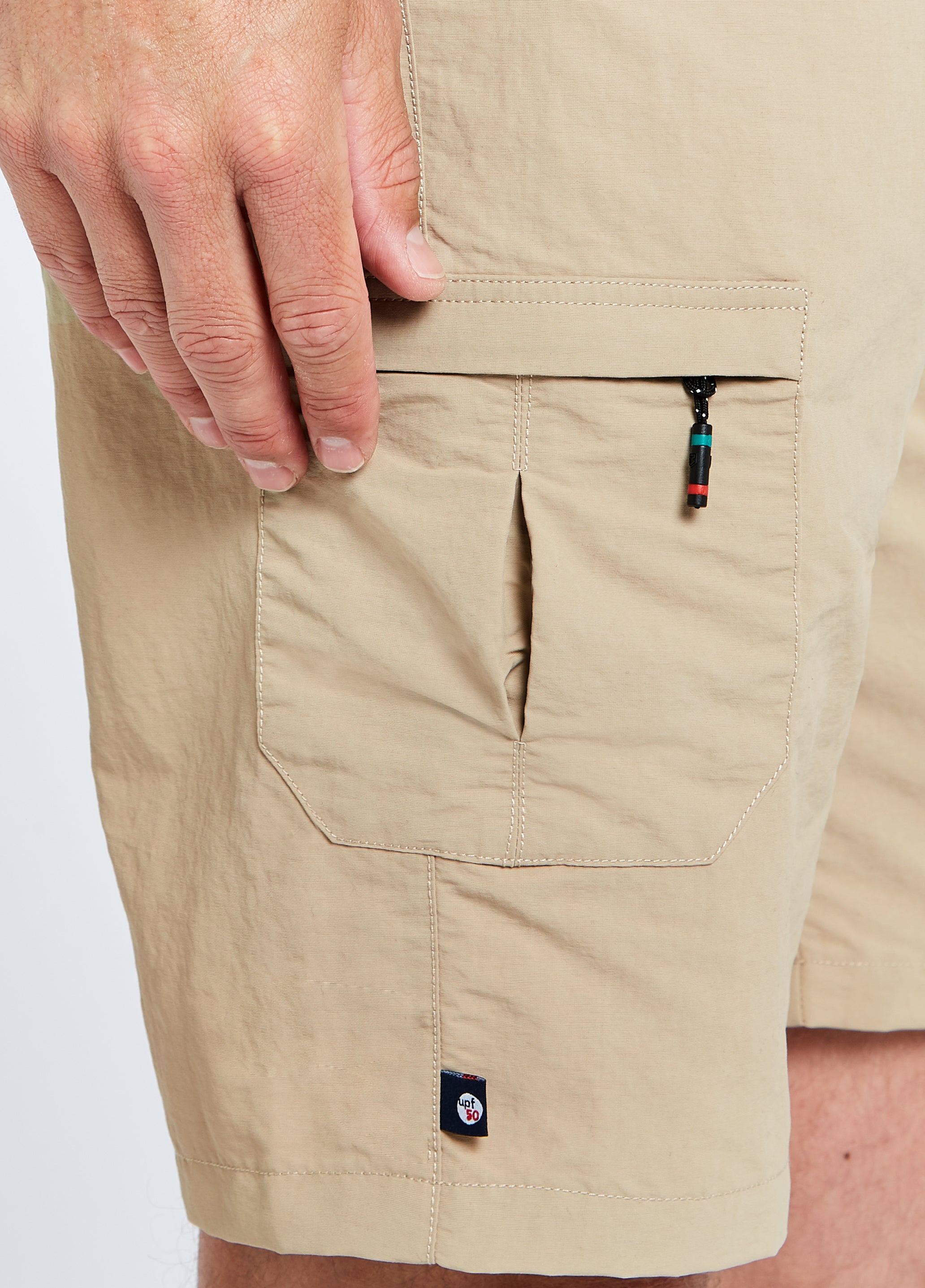 Cyprus Mens Crew Shorts - Sand