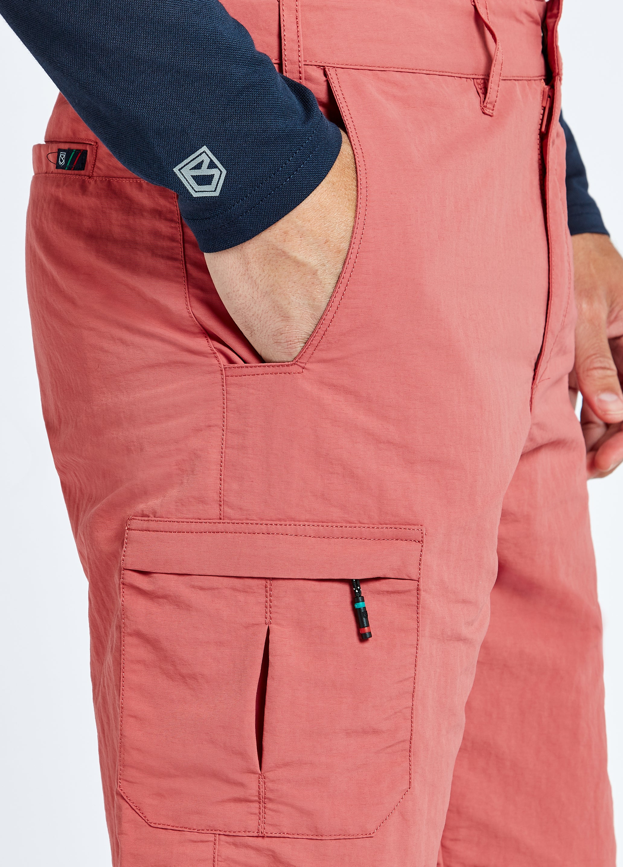Cyprus Mens Crew Shorts - Red