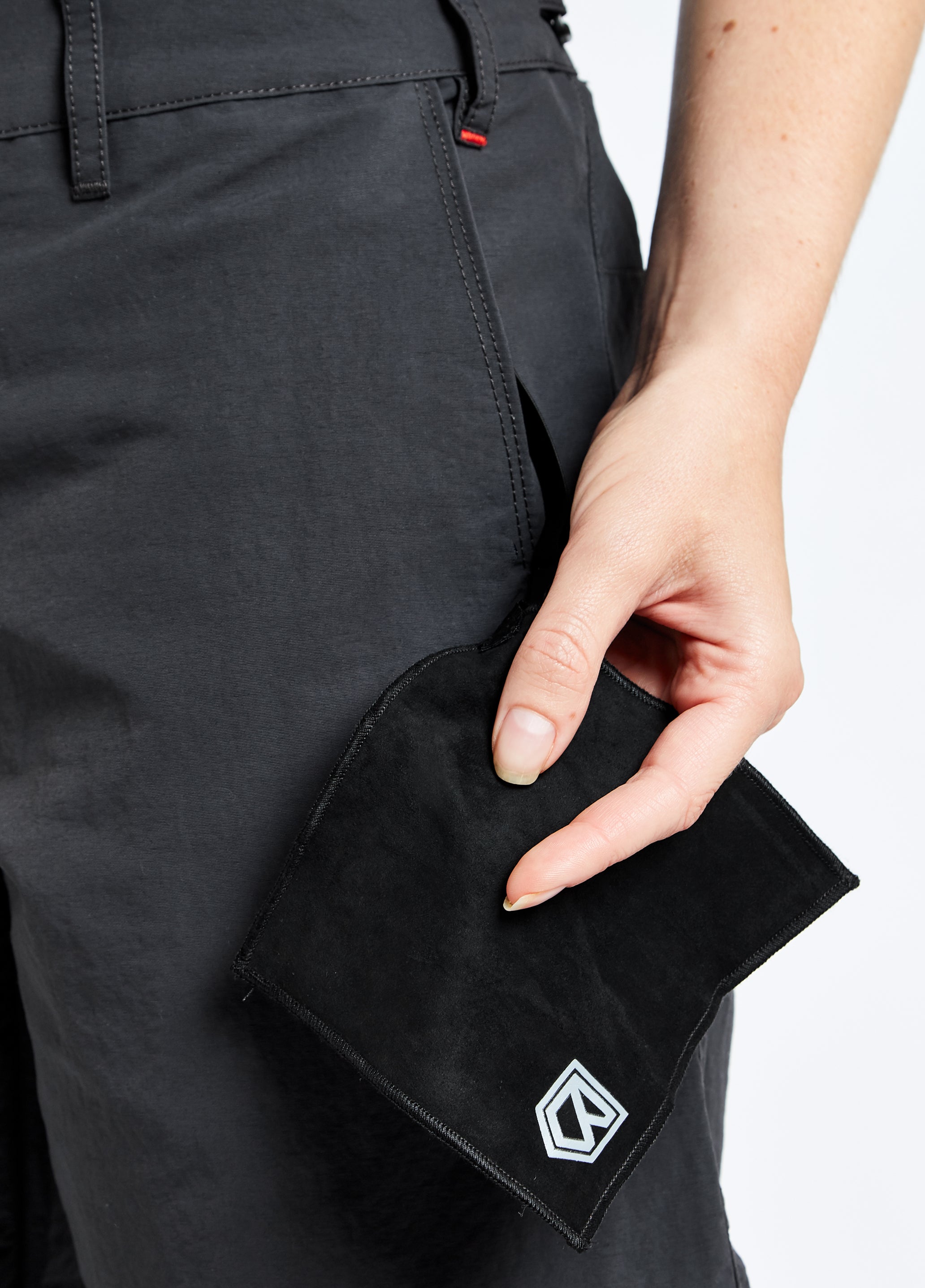 Minorca Womens Crew Shorts - Graphite