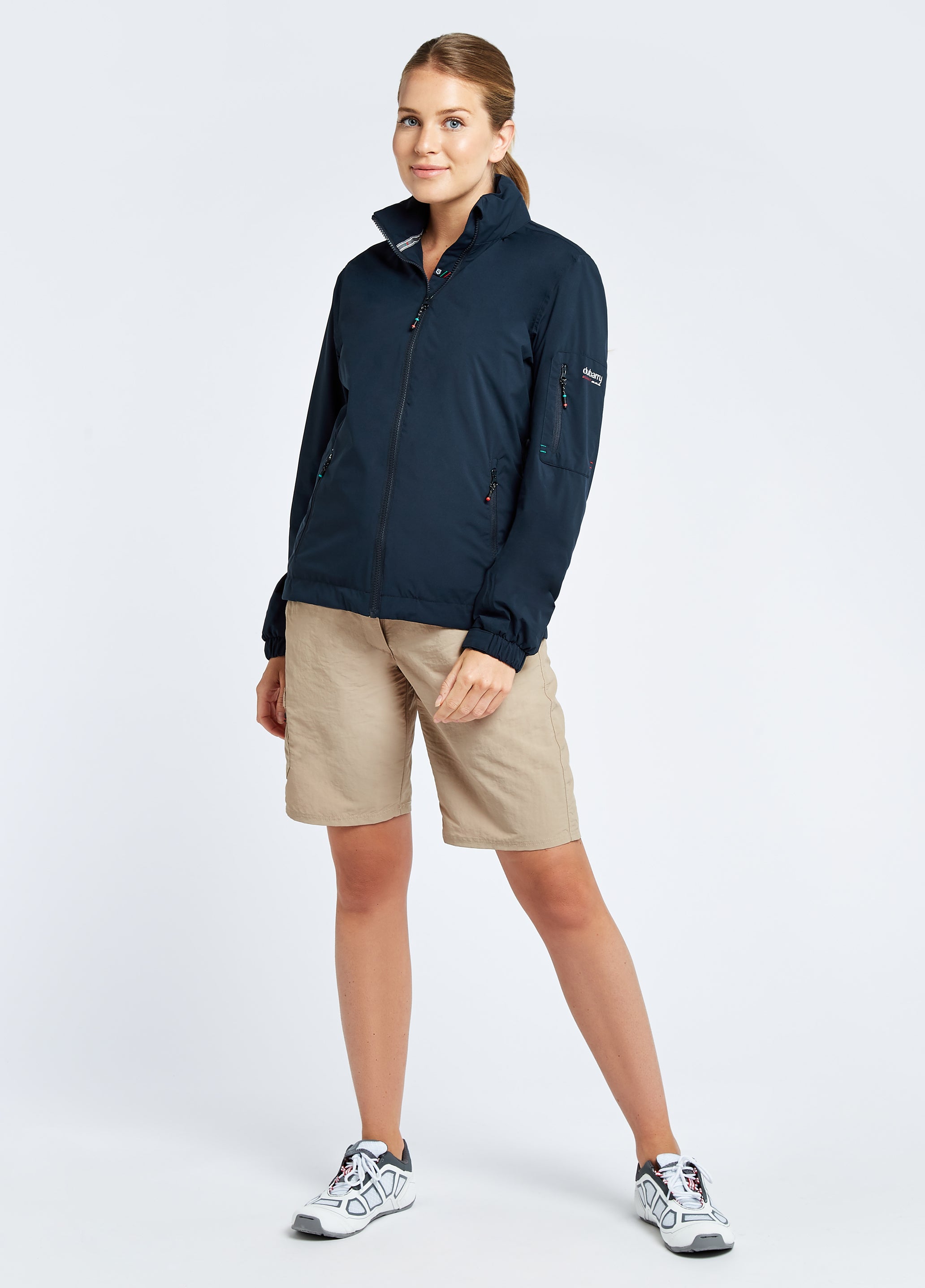 Corfu Women's Crew Jacket - Navy