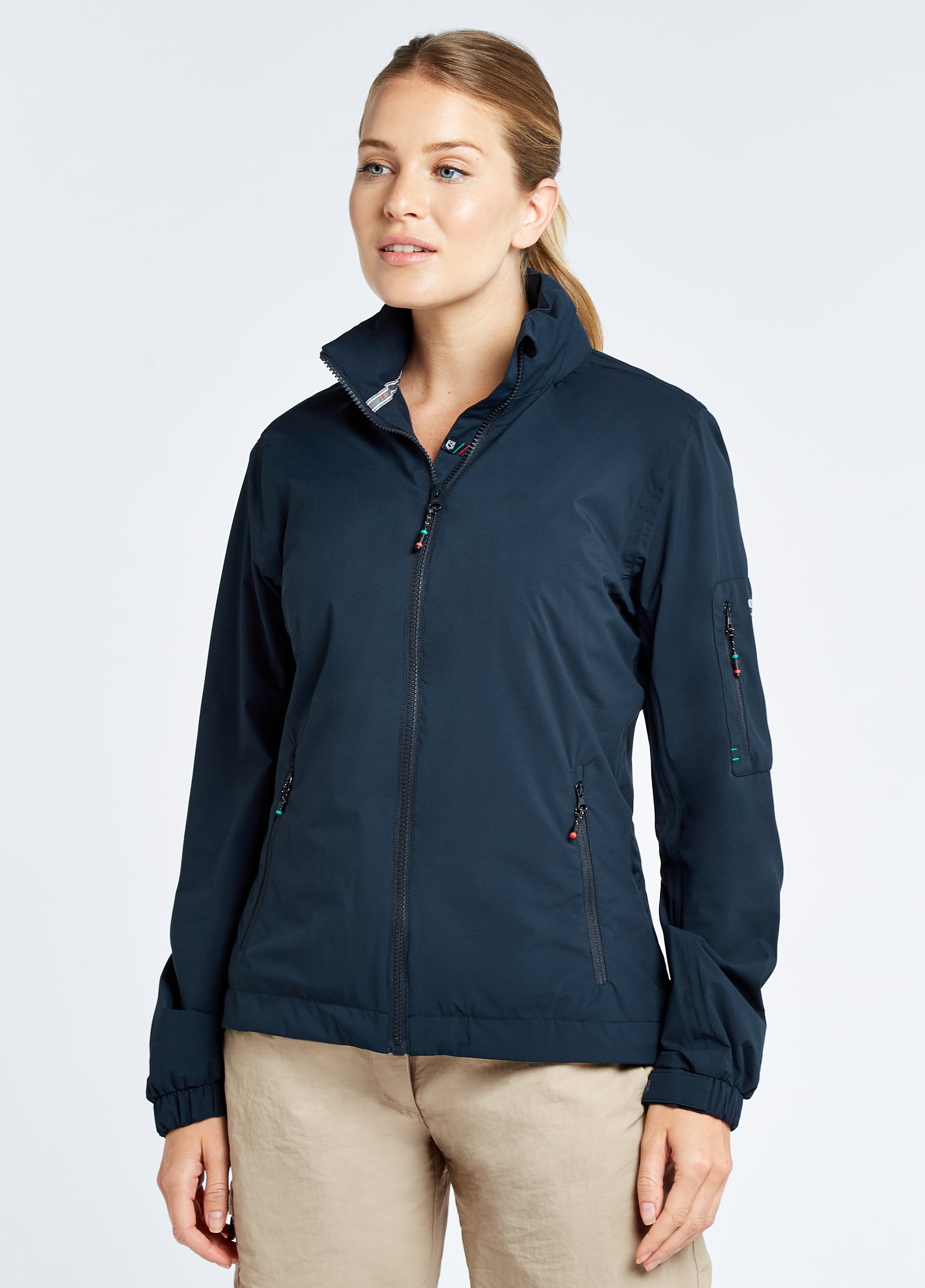 Corfu Women's Crew Jacket - Navy