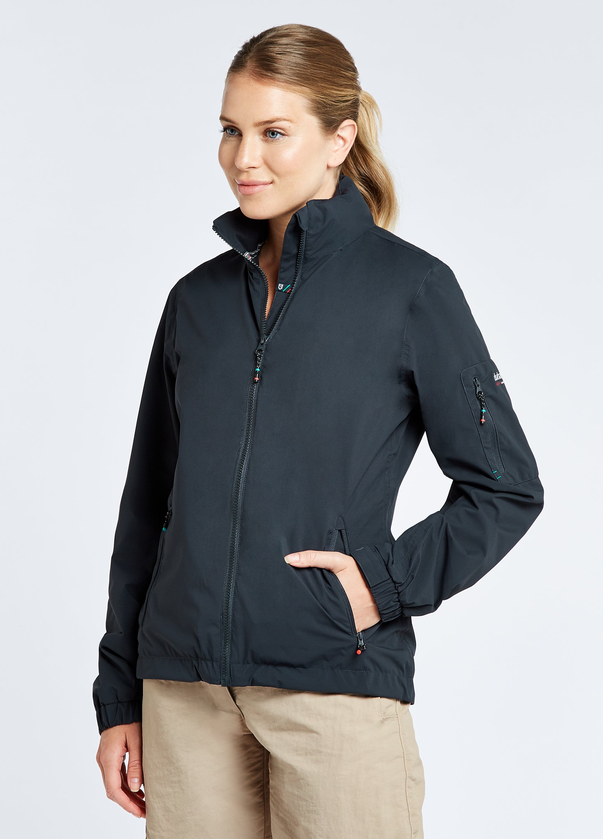 Corfu Women's Crew Jacket - Graphite