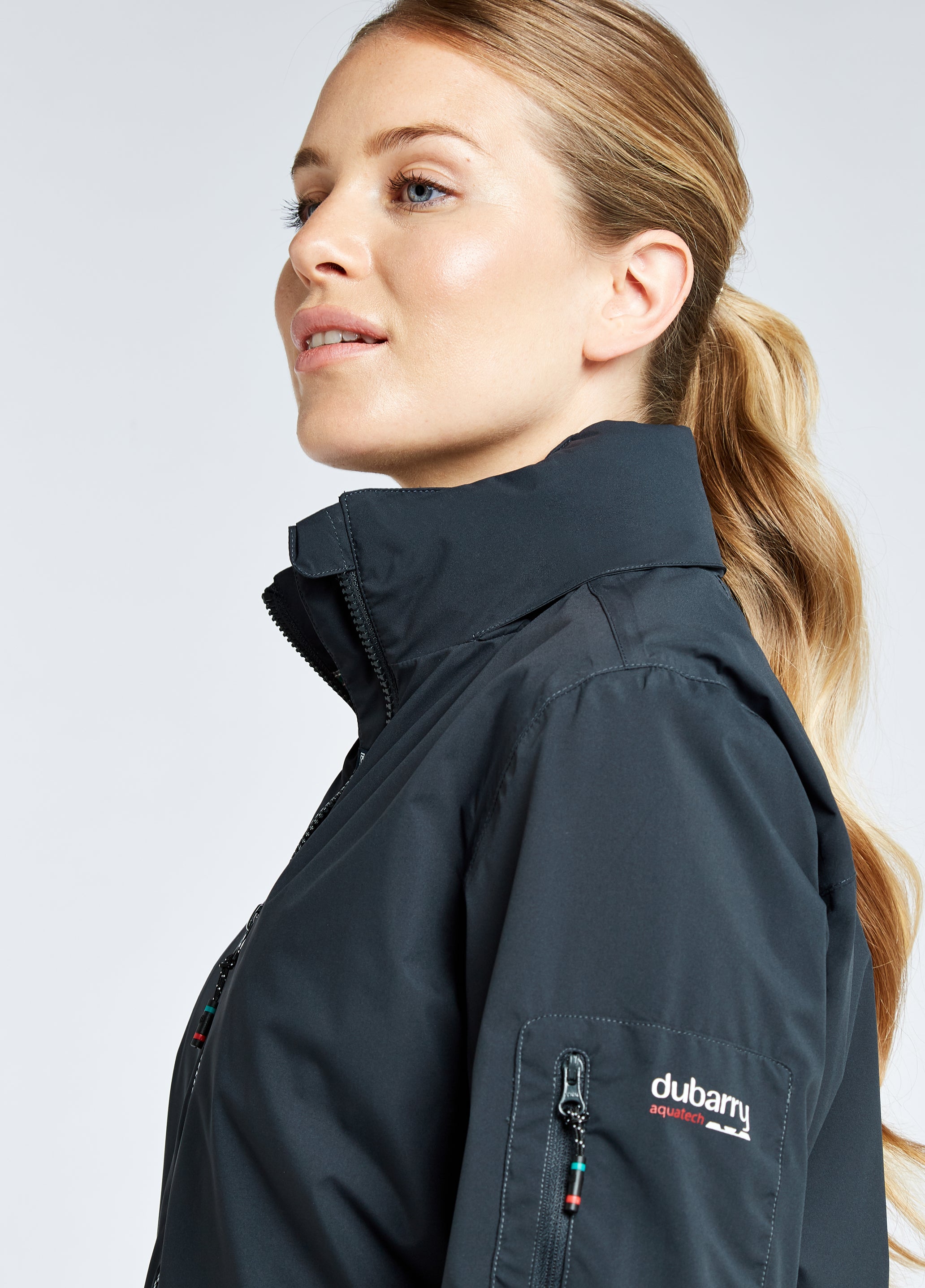 Corfu Women's Crew Jacket - Graphite