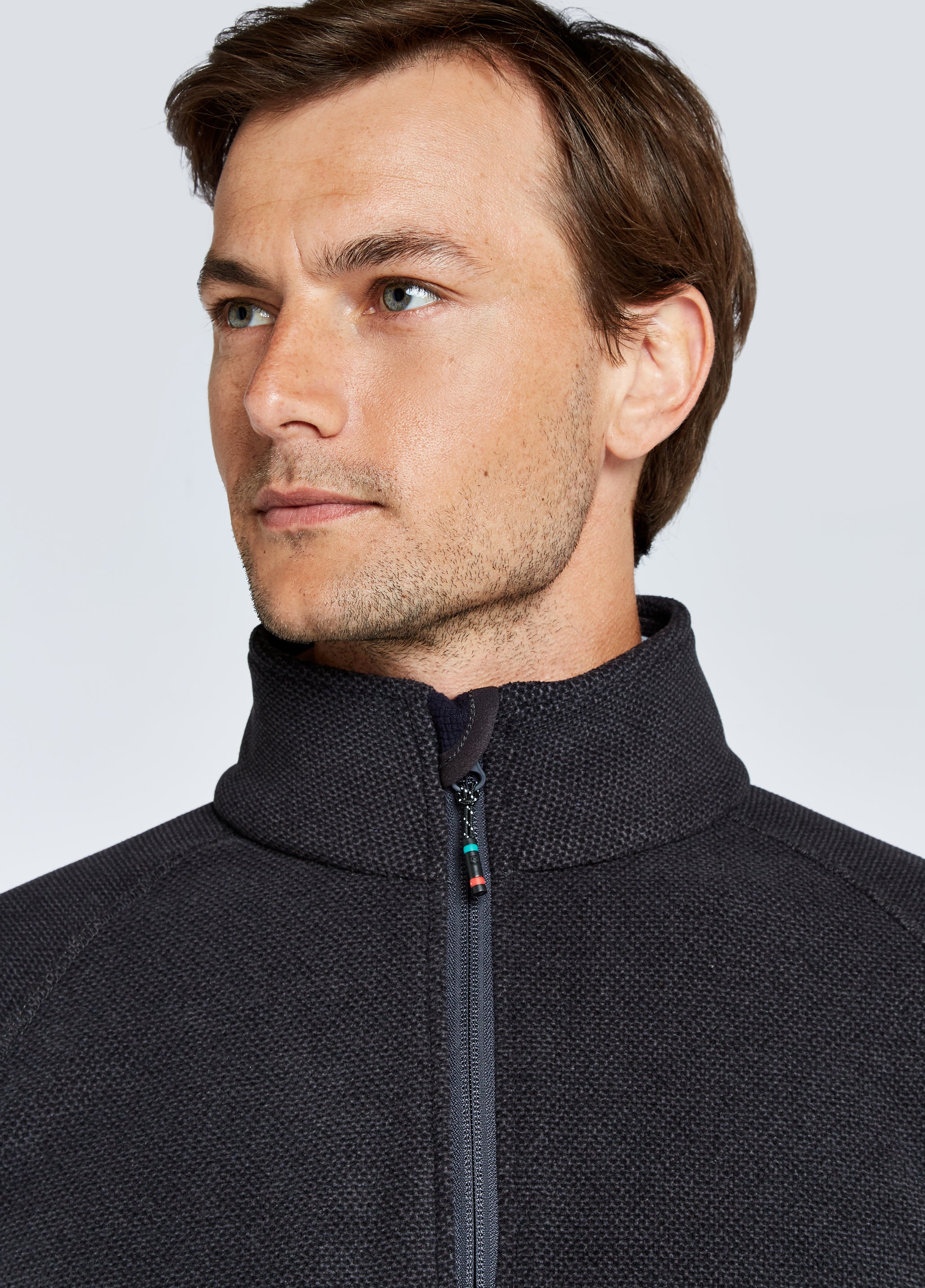 Monaco Unisex Quarter-zip Fleece - Graphite