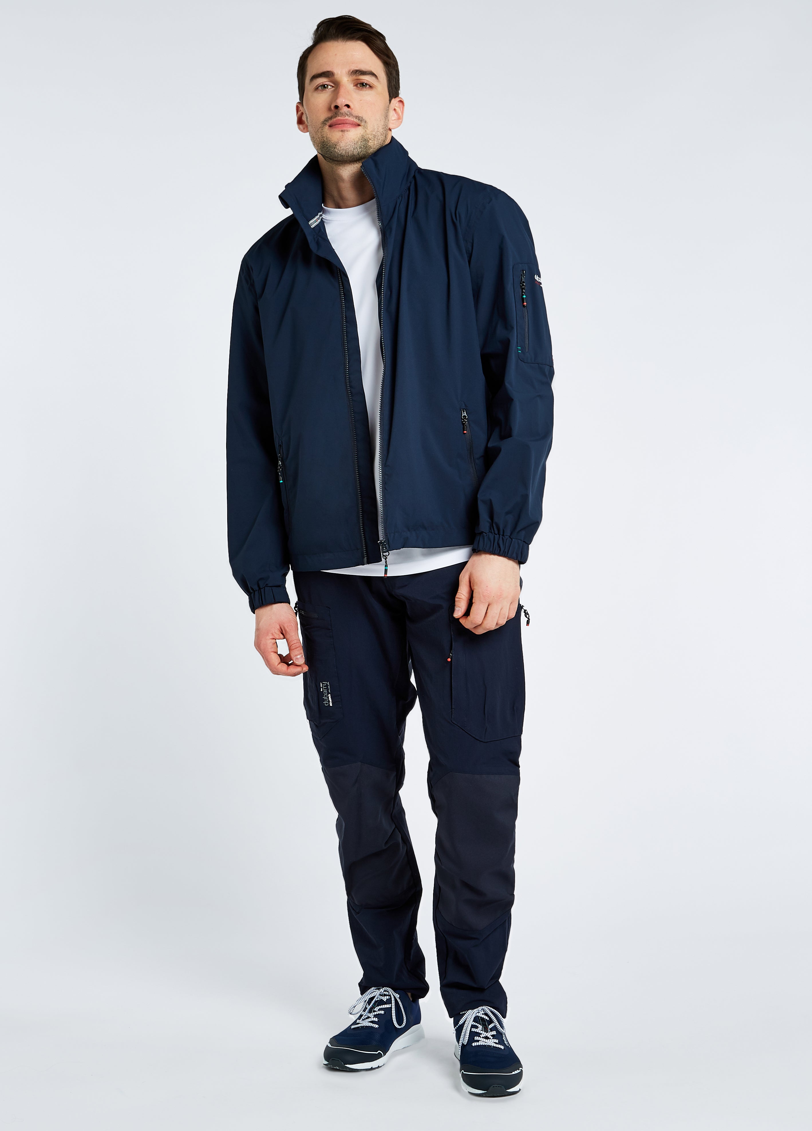 Croatia Men's Crew Jacket - Navy