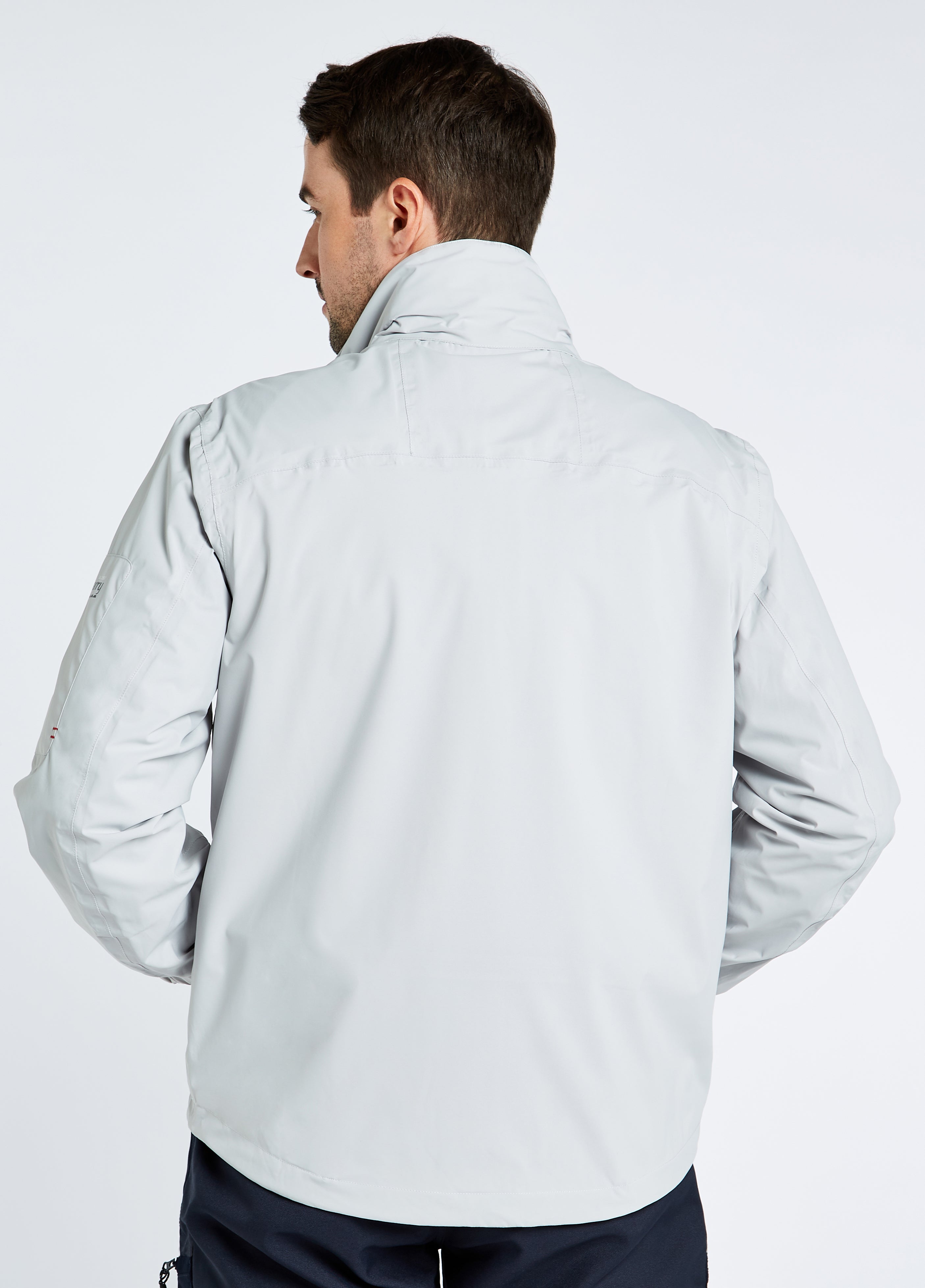 Croatia Men's Crew Jacket - Platinum