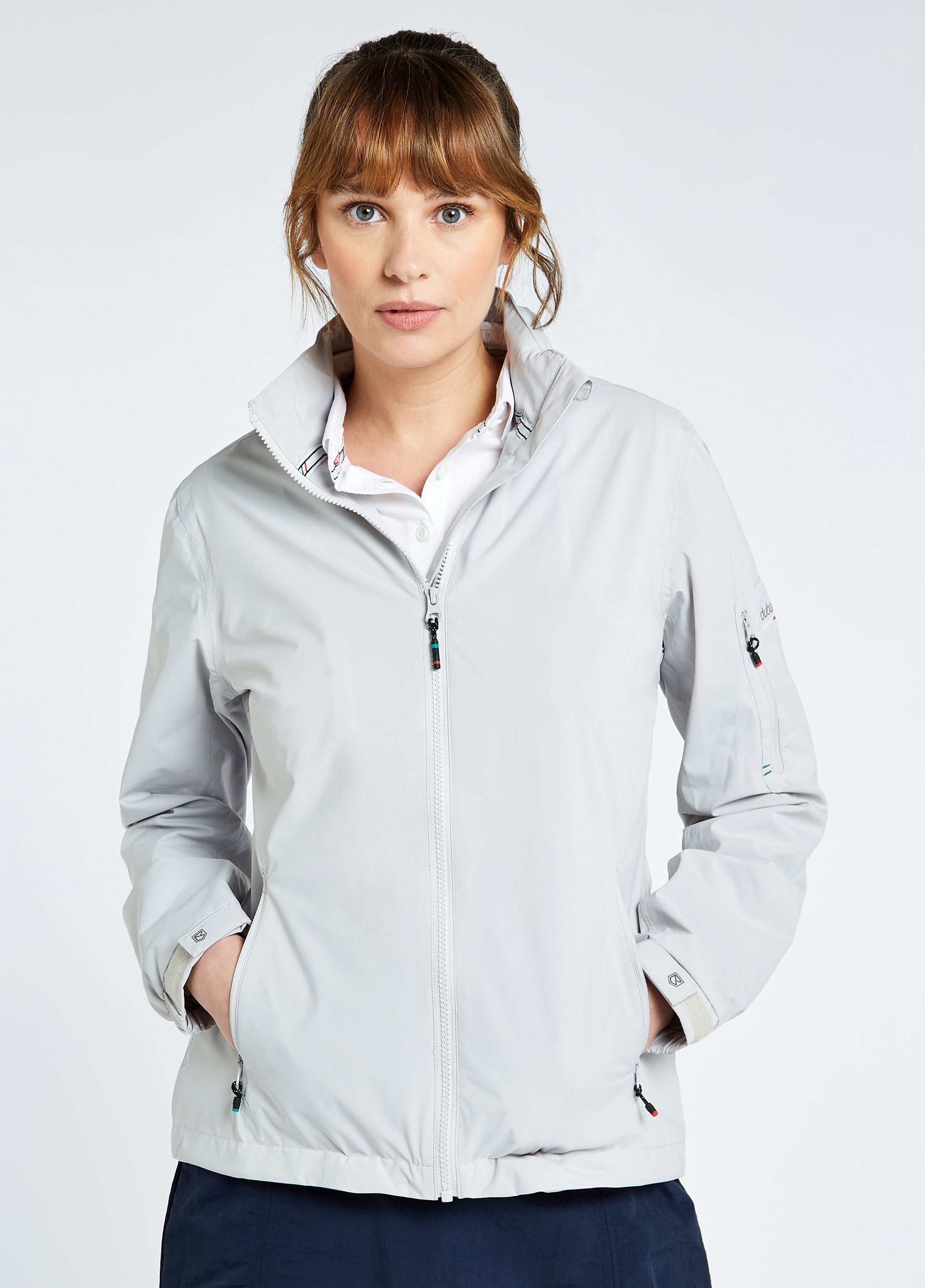Livorno Women's Crew Jacket - Platinum