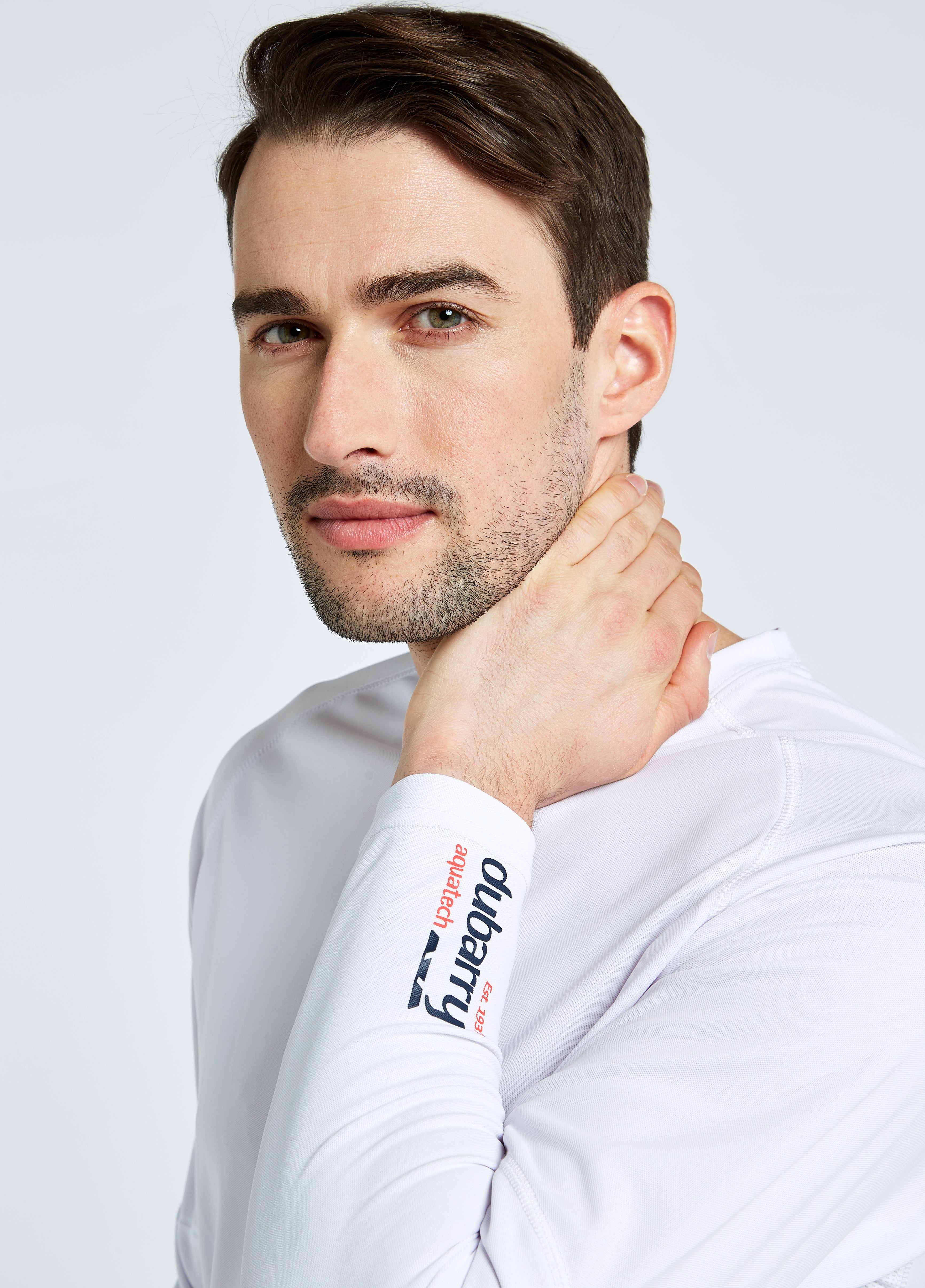 Ancona Men's Long-sleeved Tee - White