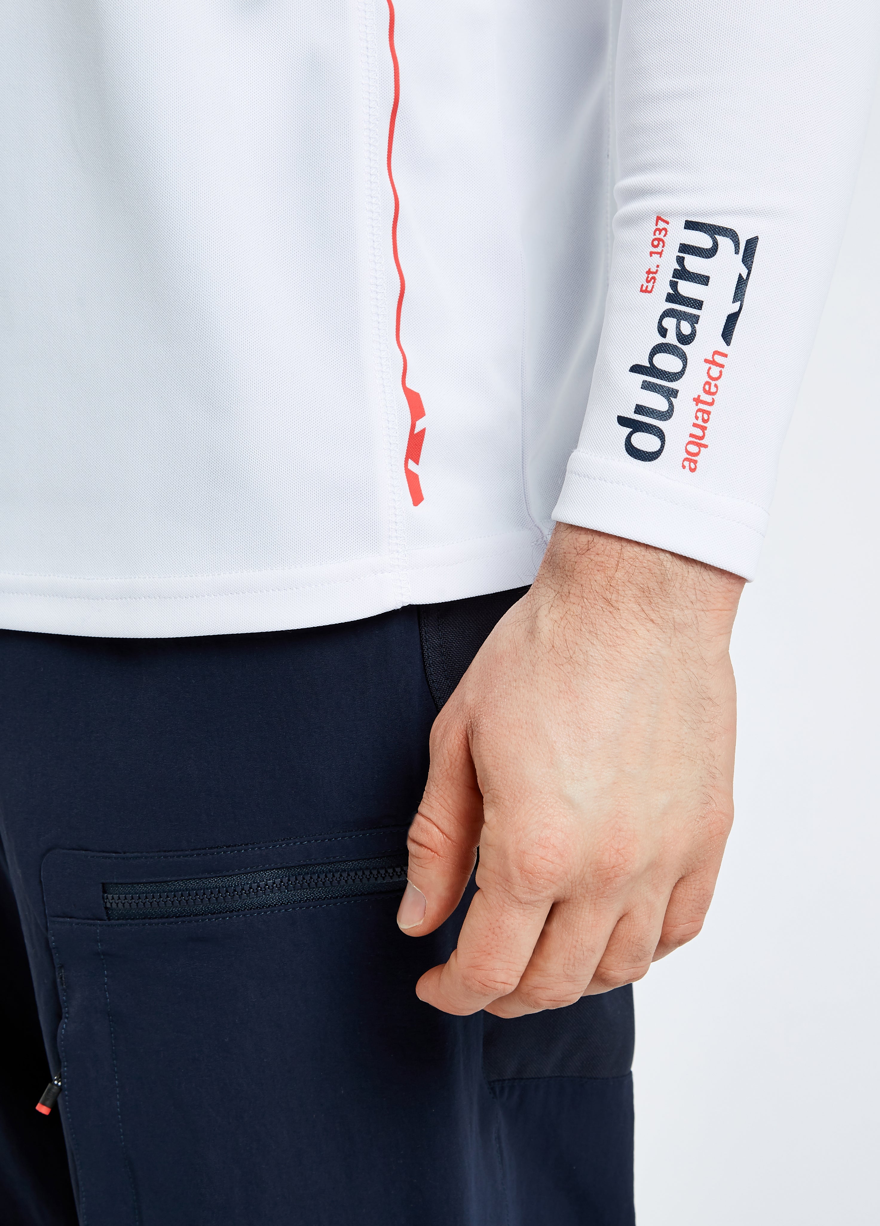 Ancona Men's Long-sleeved Tee - White