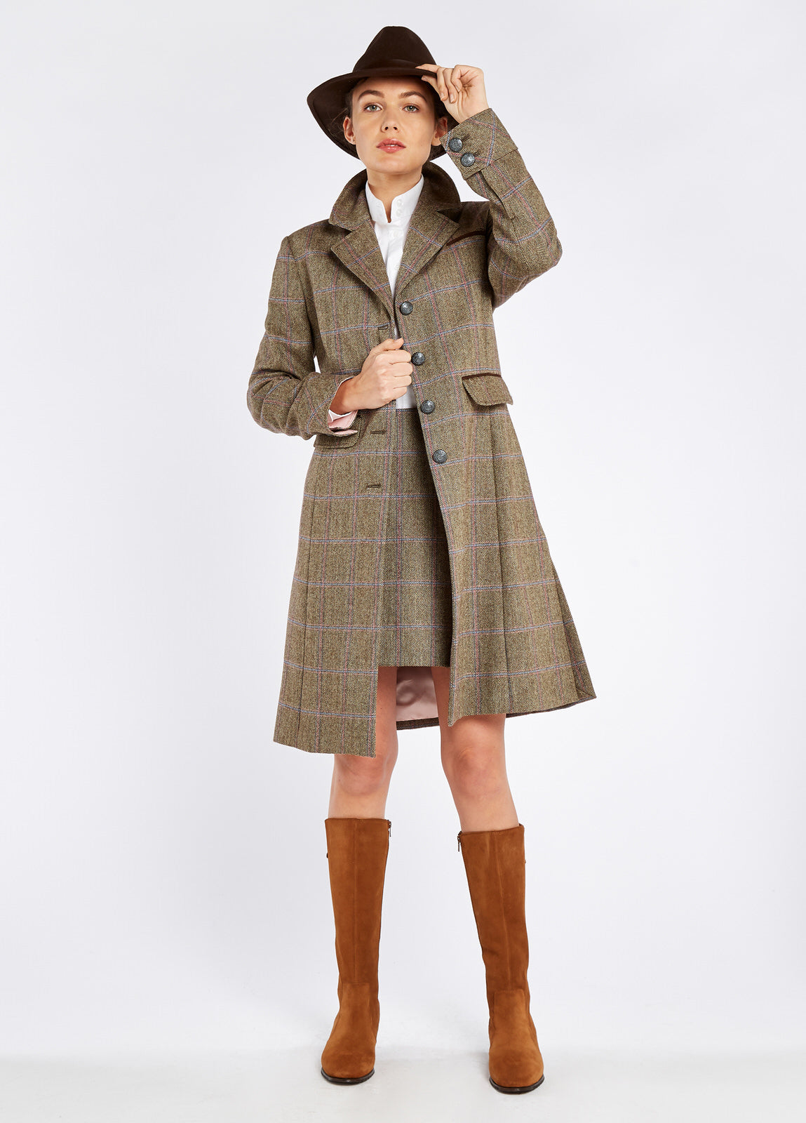 Blackthorn Tweed Jacket - Woodrose