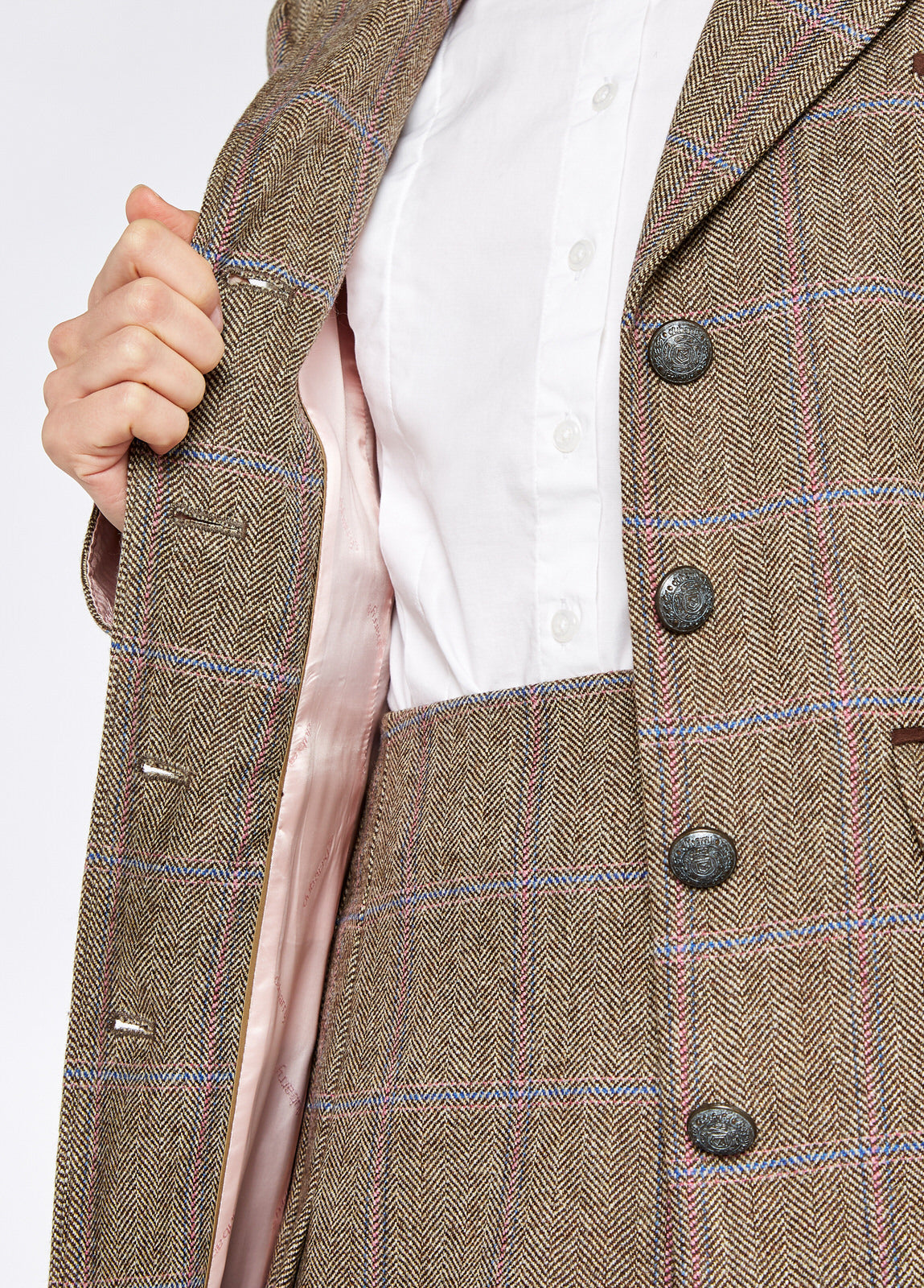 Blackthorn Tweed Jacket - Woodrose