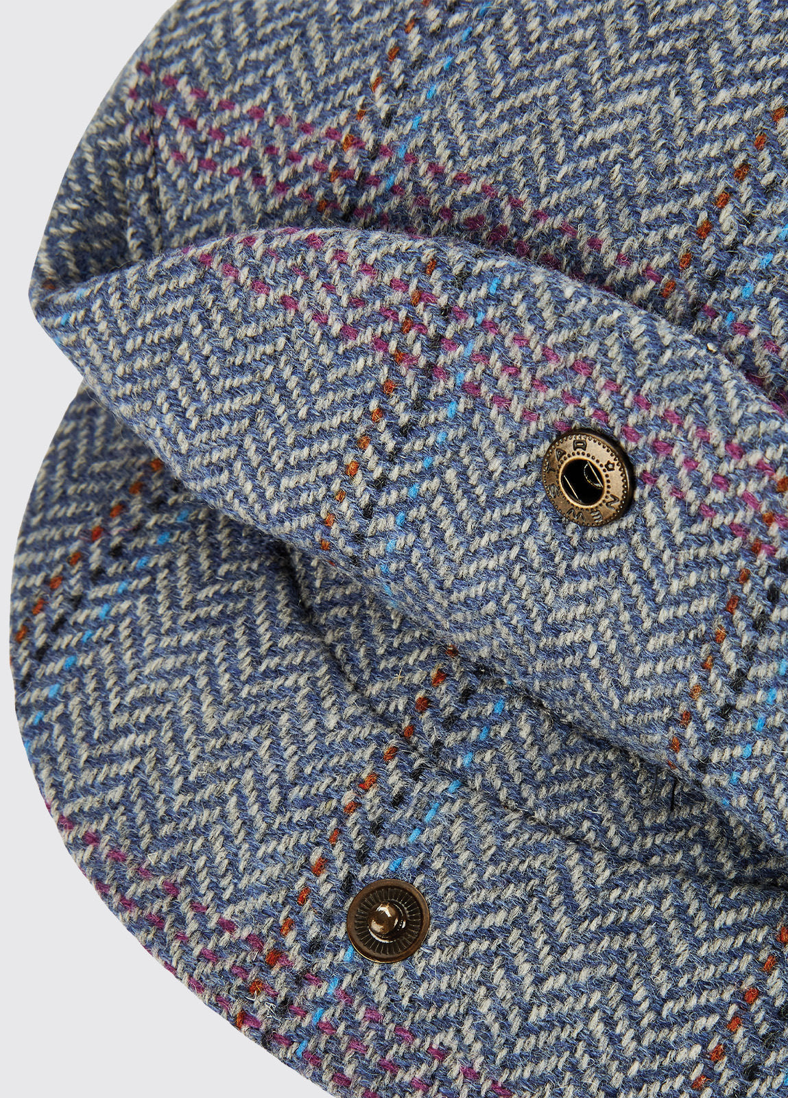 Holly Tweed Cap - Denim Haze
