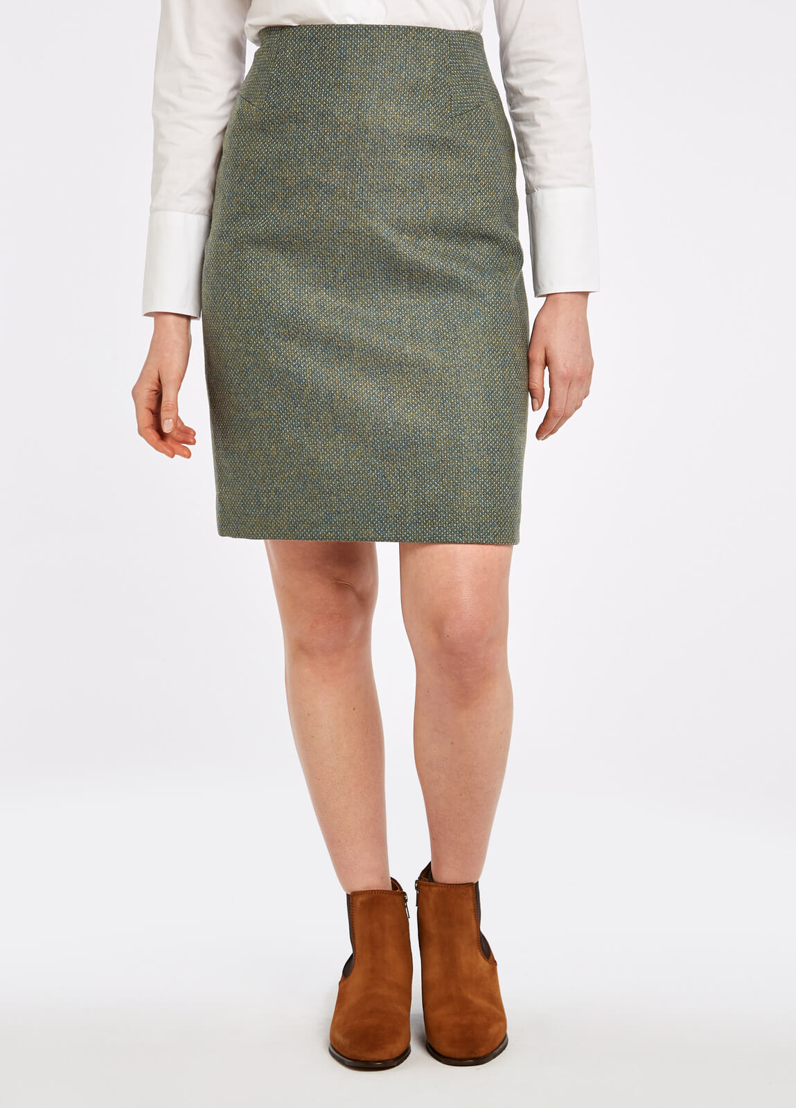 Fern Tweed Skirt - Rowan