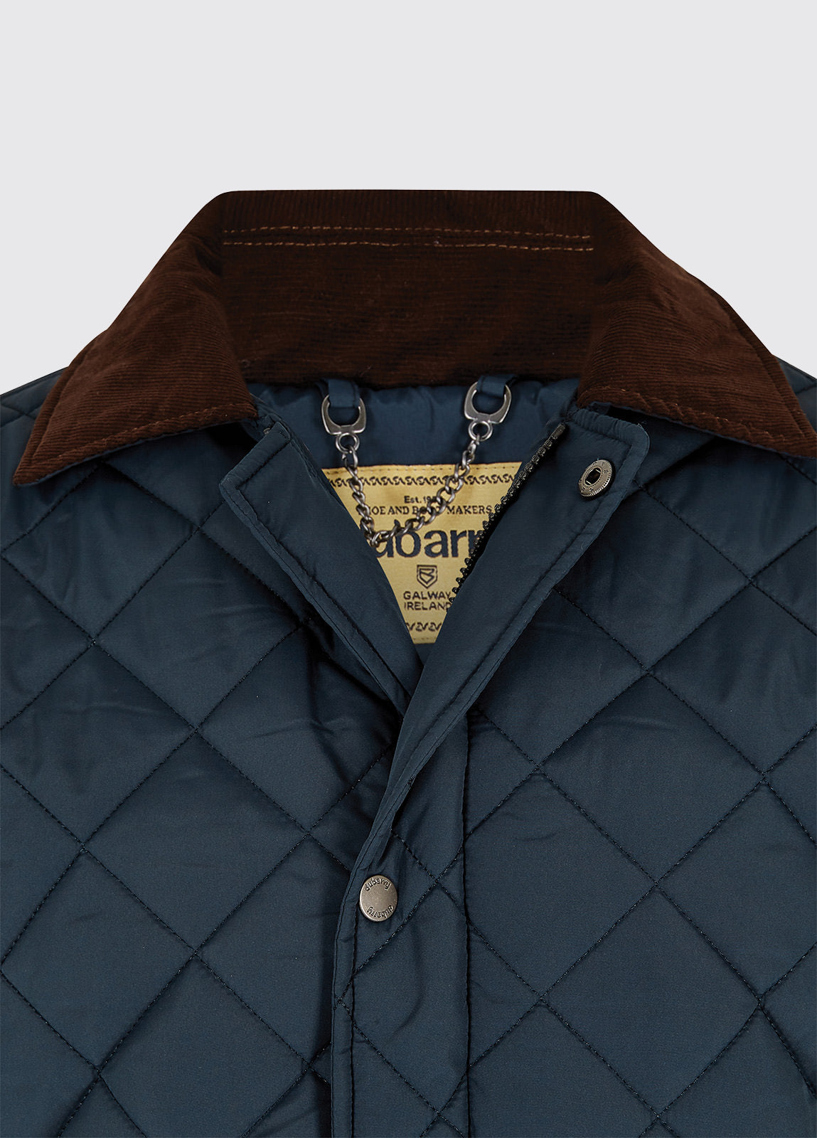 Mountusher Quilted Jacket - Navy