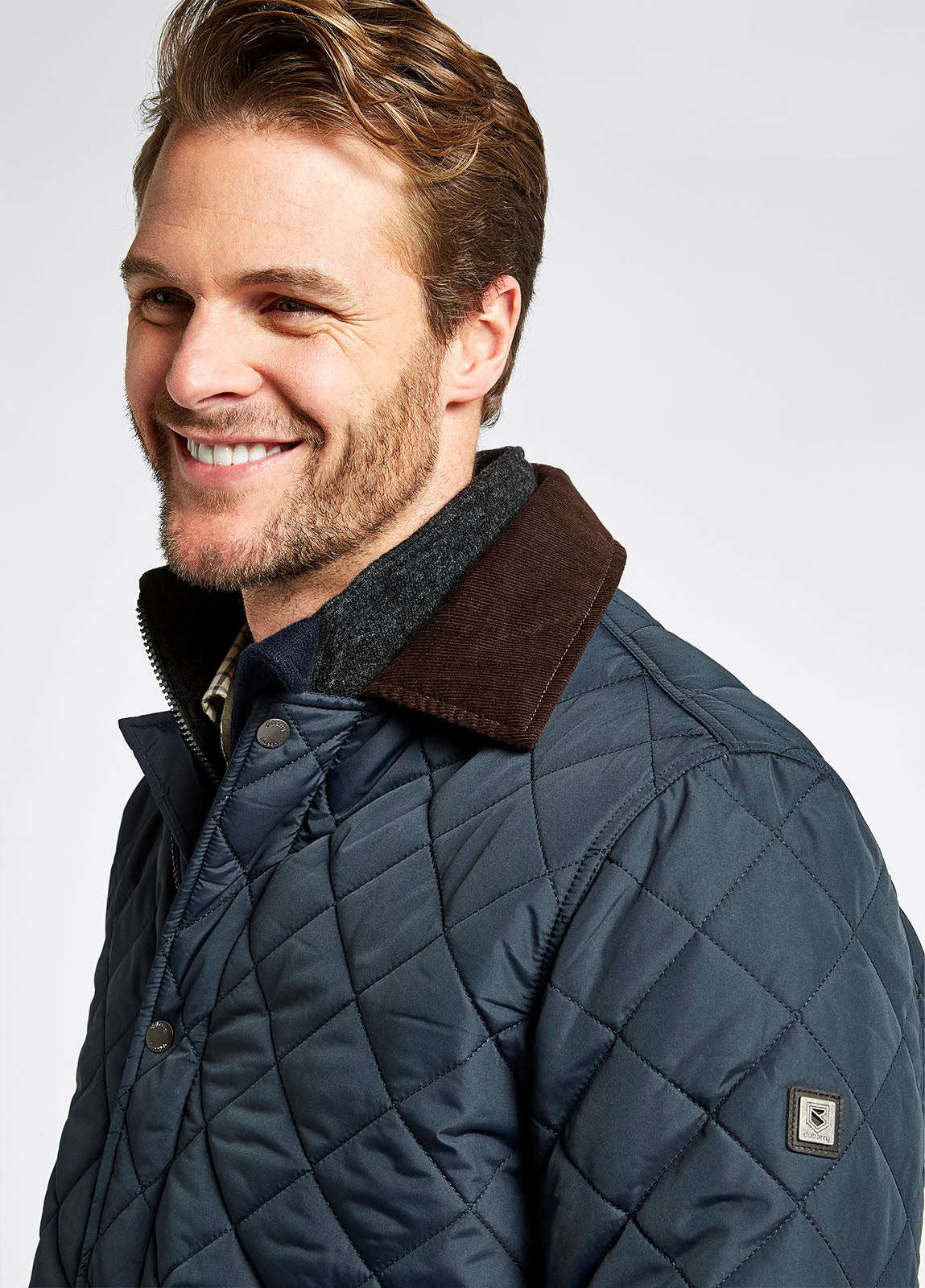 Mountusher Quilted Jacket - Navy