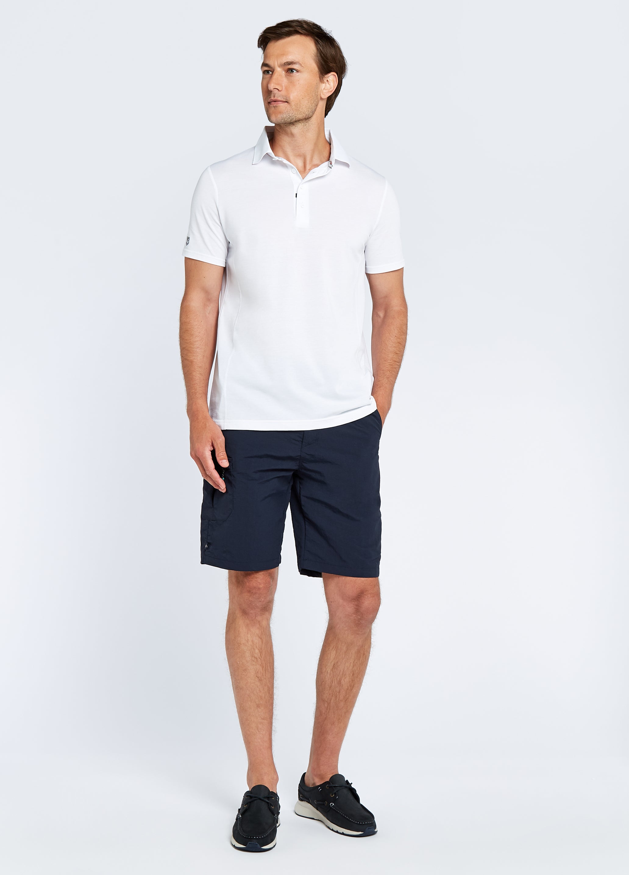 Sorrento Unisex Short-sleeved Polo - White
