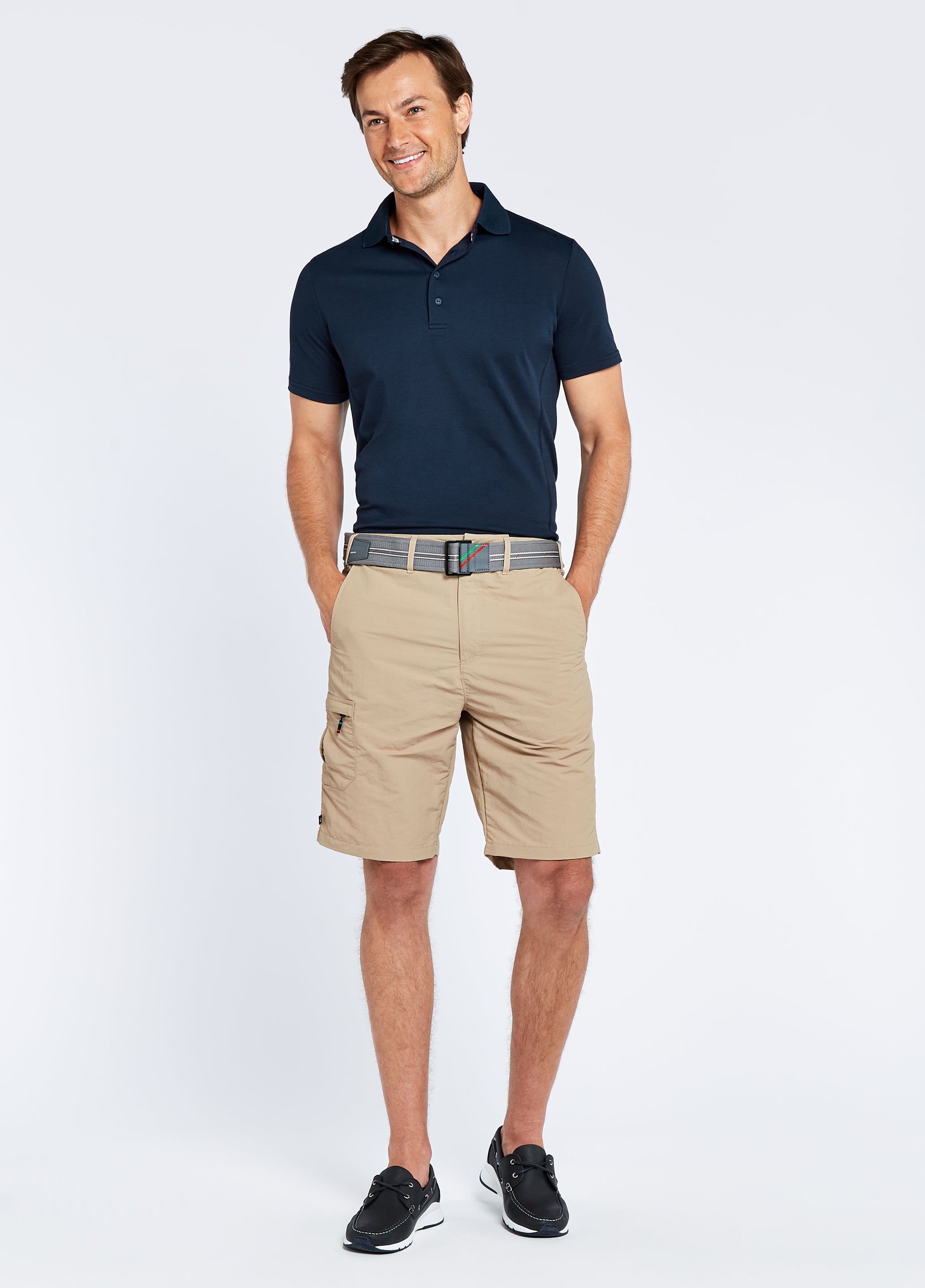 Sorrento Unisex Short-sleeved Polo - Navy