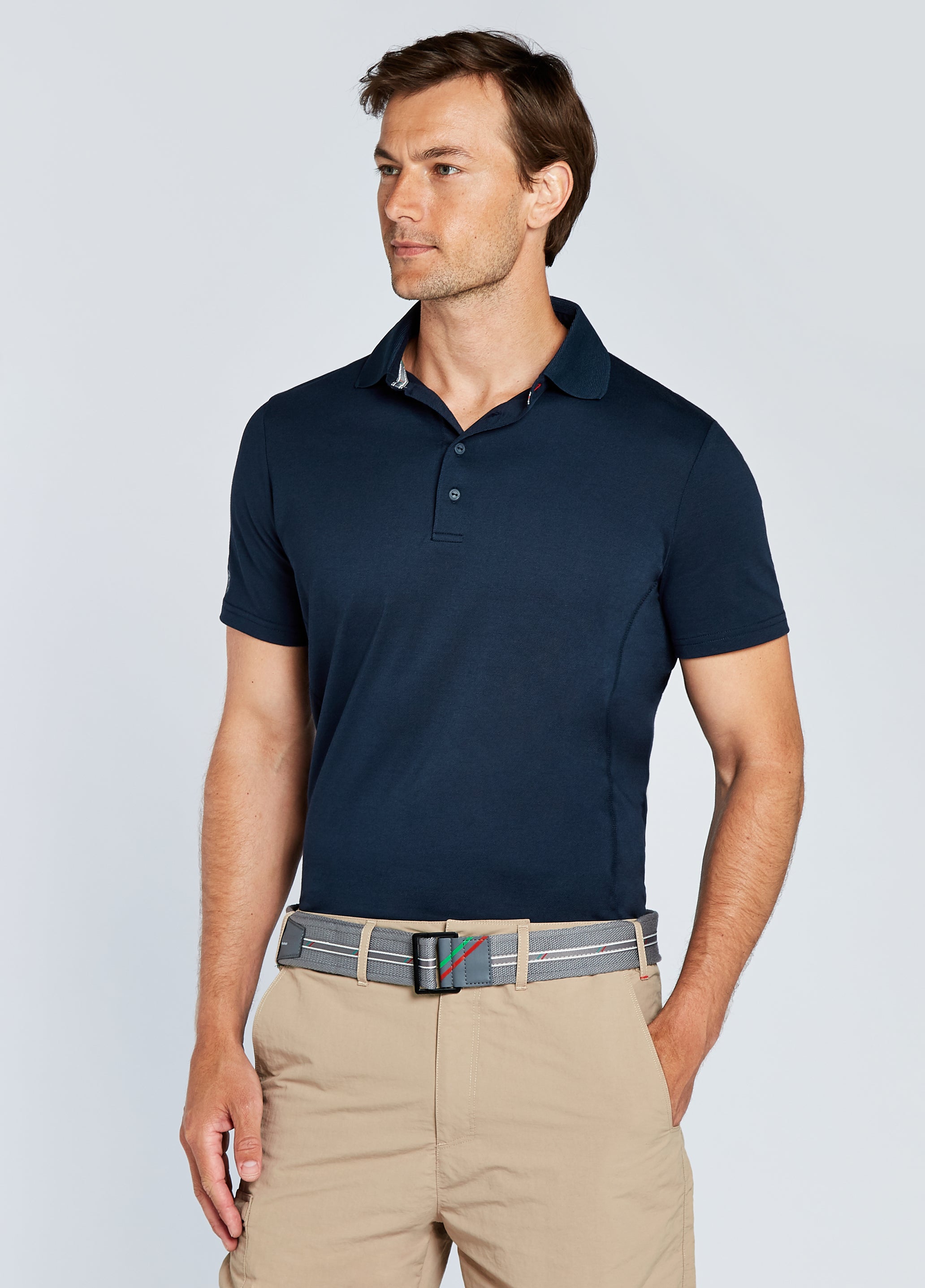 Sorrento Unisex Short-sleeved Polo - Navy