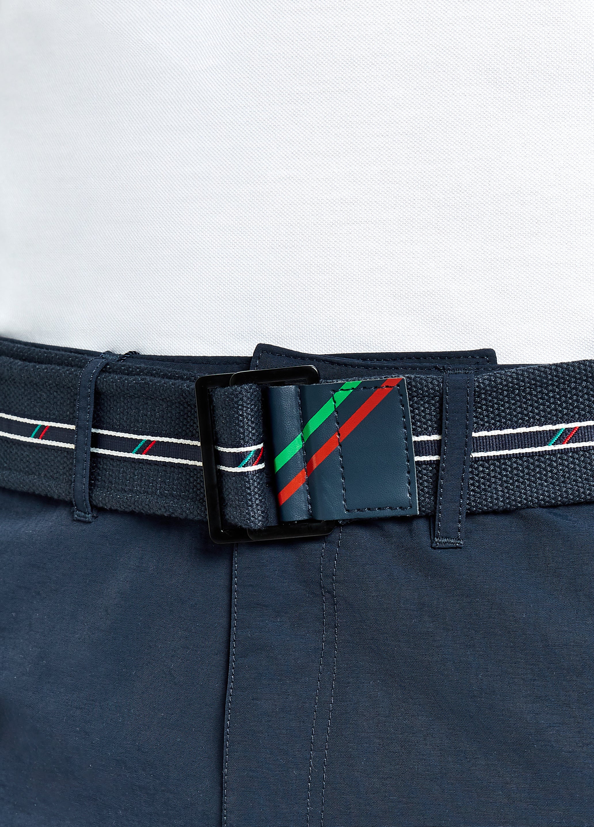 Cavallo Woven Belt - Navy