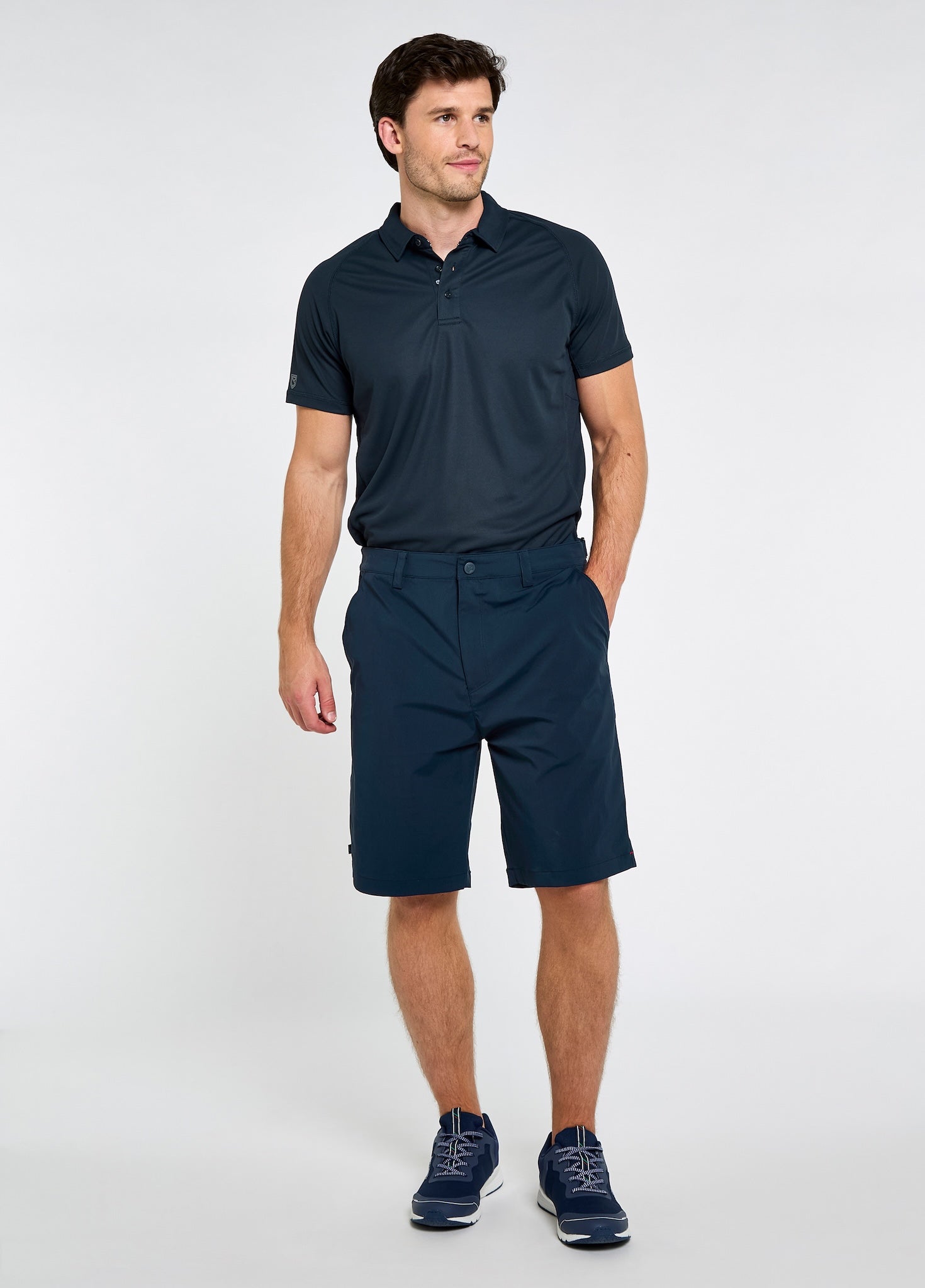 California Mens Crew Shorts - Navy