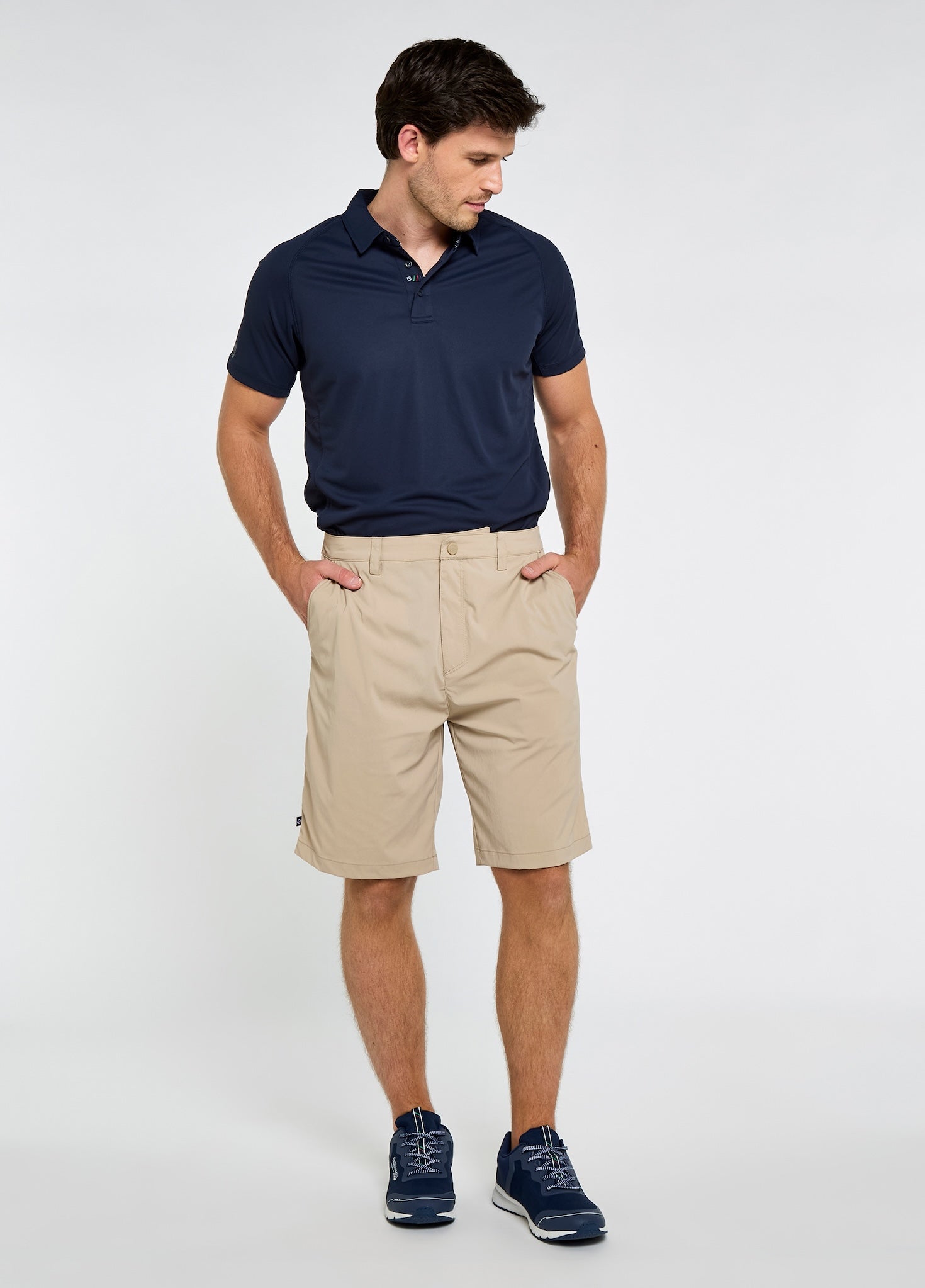 California Mens Crew Shorts - Sand