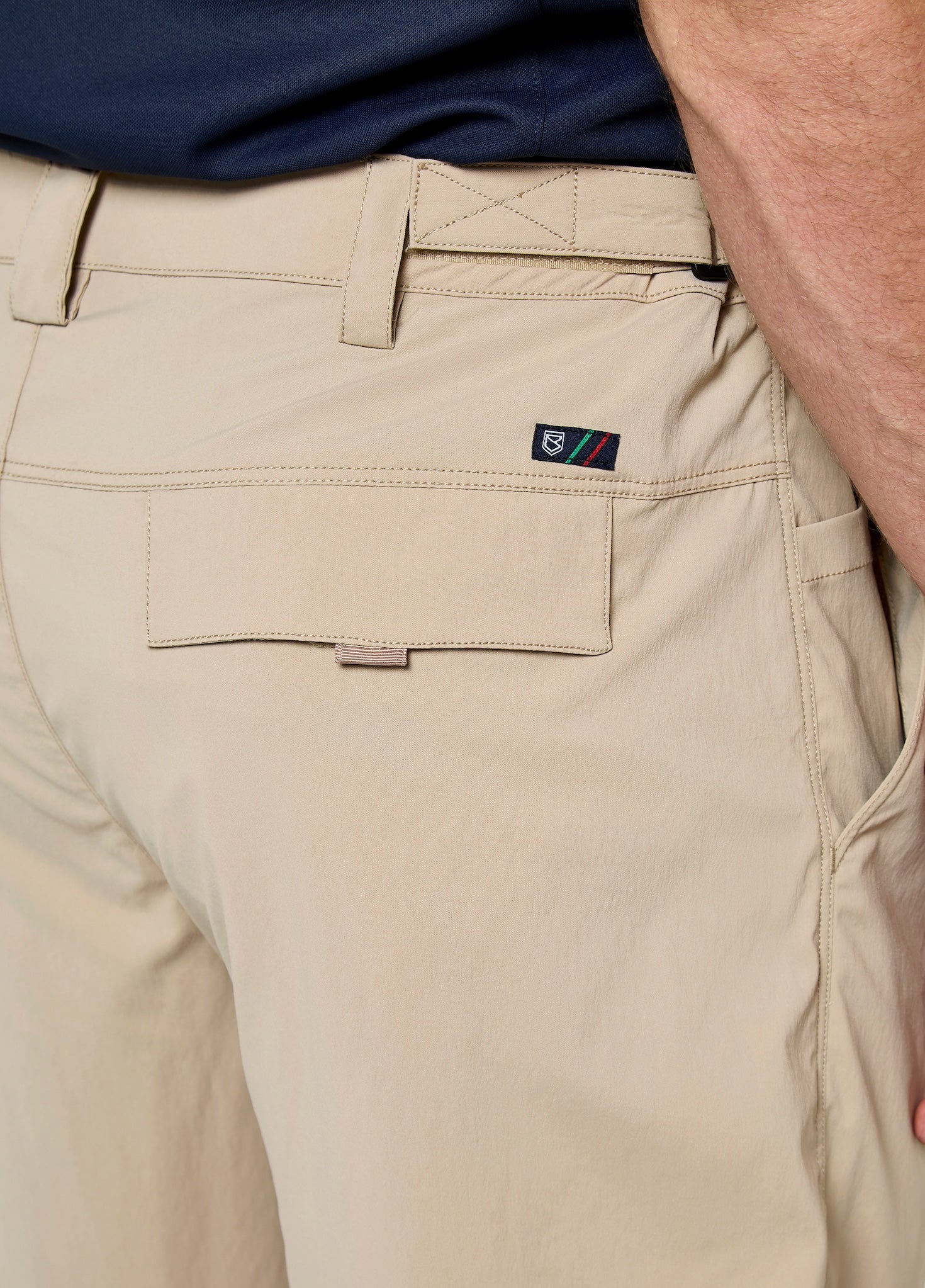 California Mens Crew Shorts - Sand