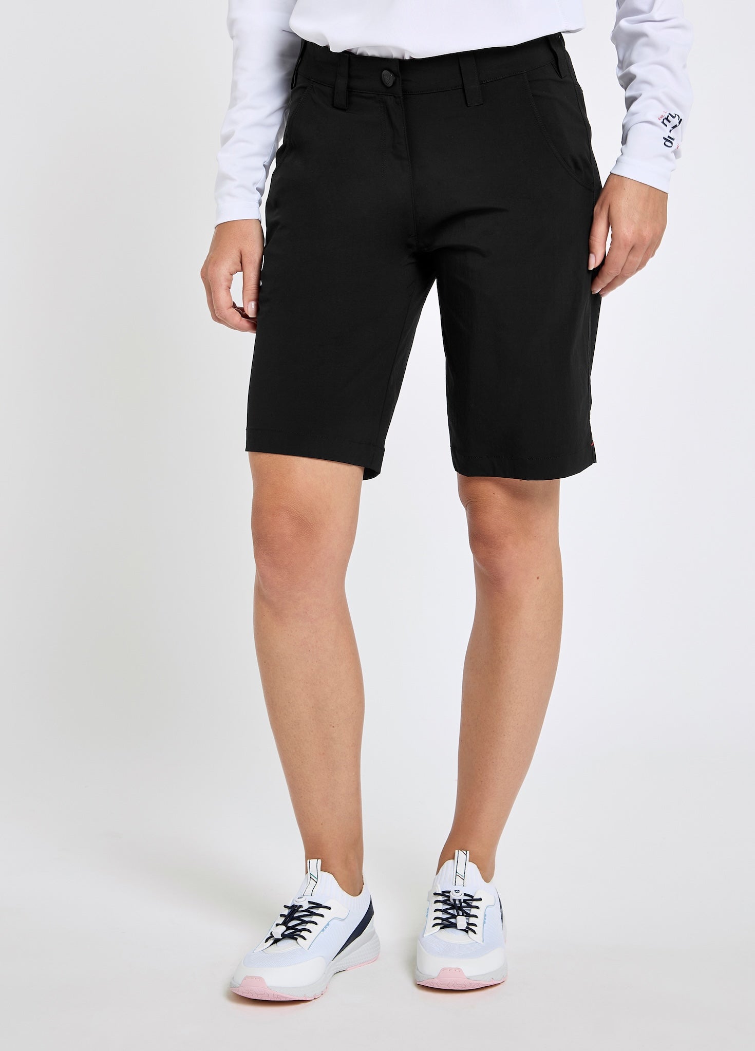 Nice Womens Crew Shorts - Black